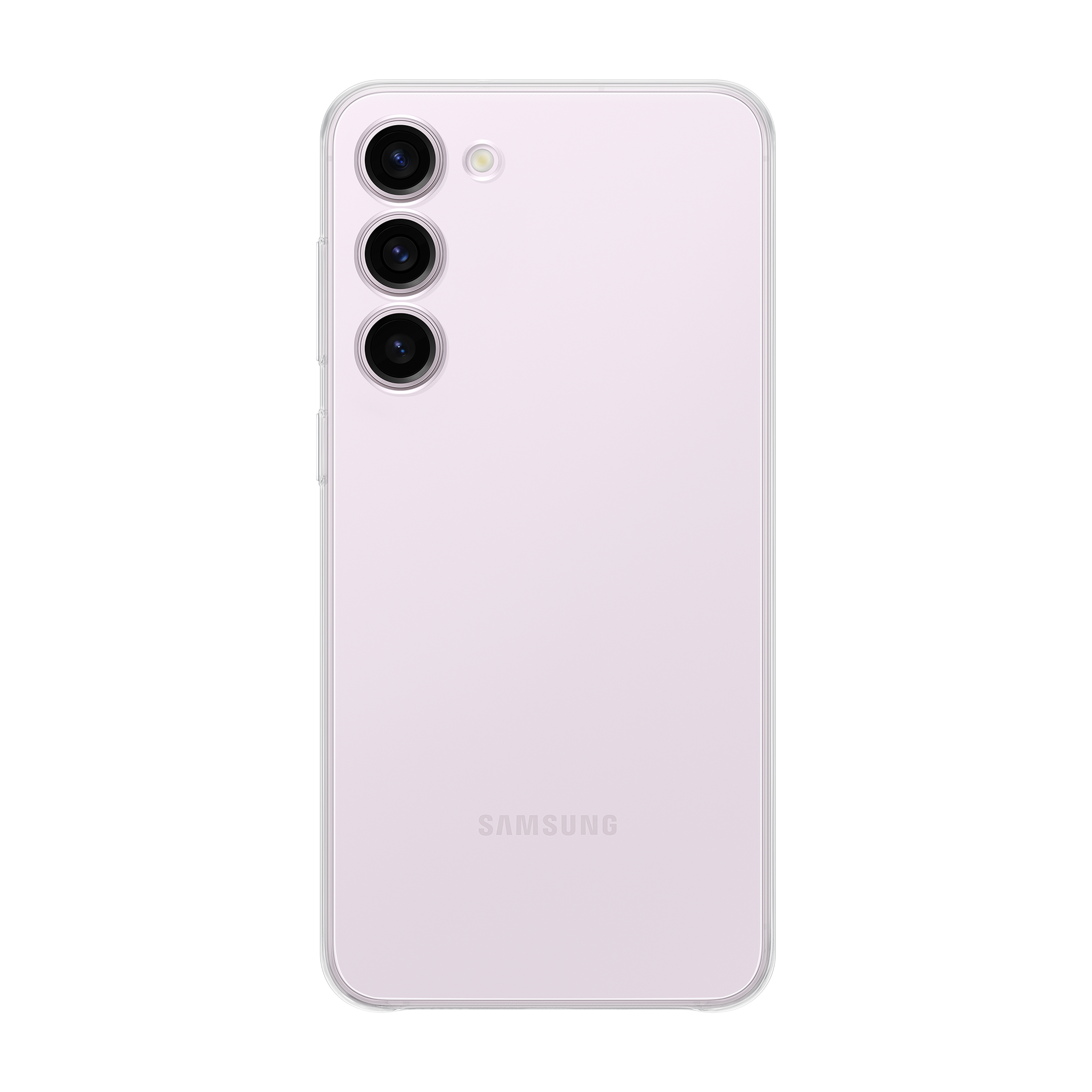 SAMSUNG Clear Back Case For Galaxy S23 Plus (Scratch Resistant, EF-QS916CTEGIN, Transparent)_2