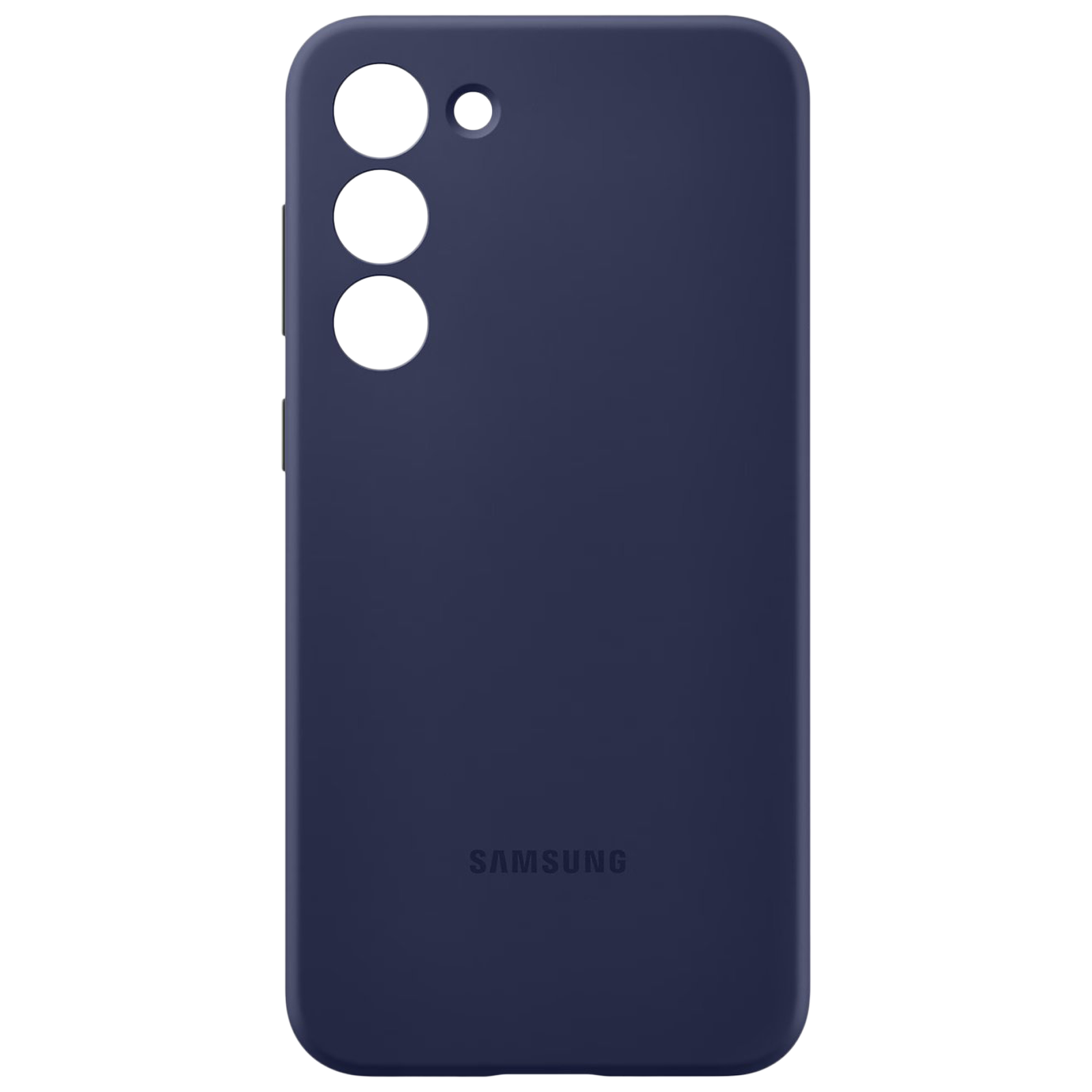 SAMSUNG Silicone Back Case For Galaxy S23 Plus (Scratch Resistant, EF-PS916TNEGIN, Navy)_1