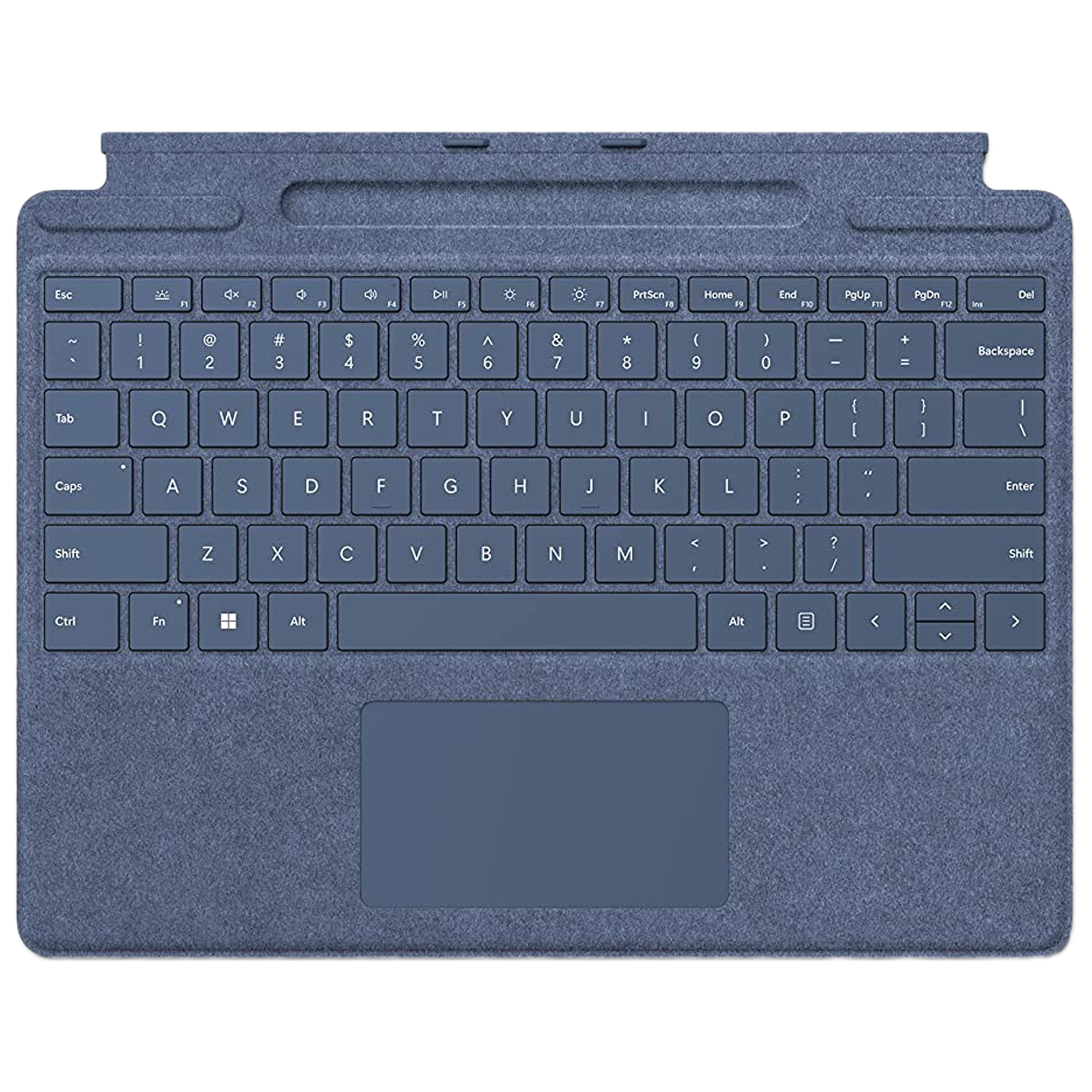 Microsoft Wireless Keyboard with Touchpad (Built-in Kickstand, Sapphire)