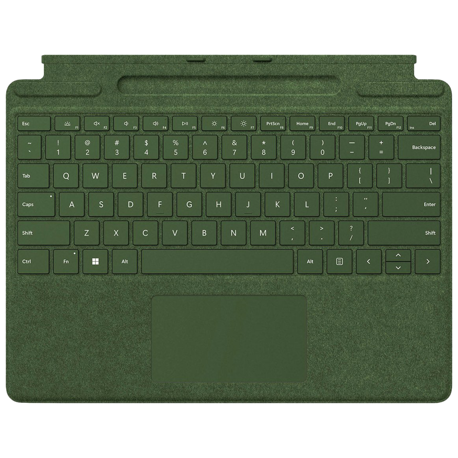 Microsoft Wireless Keyboard with Touchpad (Built-in Kickstand, Forest)