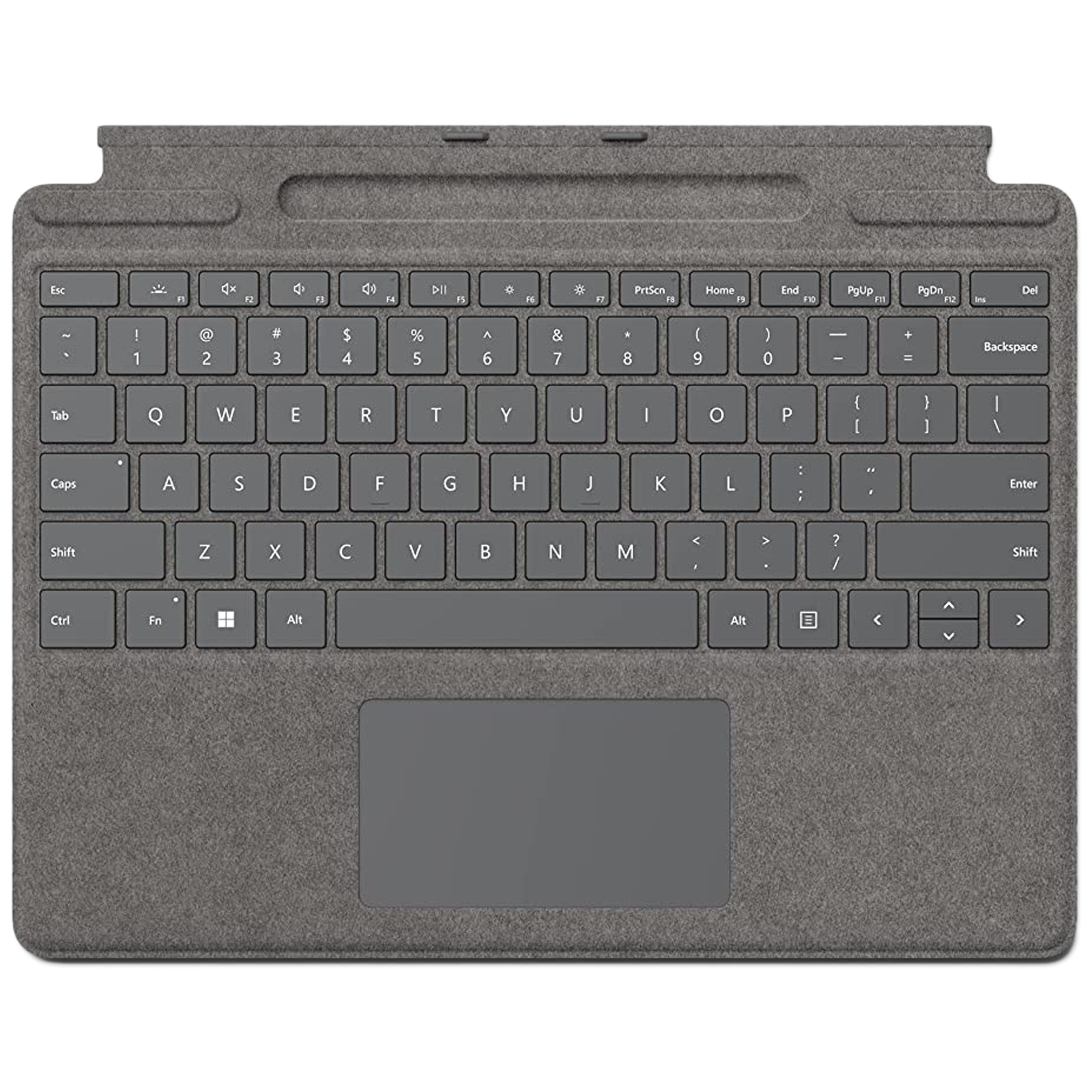 

Microsoft Wireless Keyboard for Surface Pro 8 (Backlit Keys, Platinum)