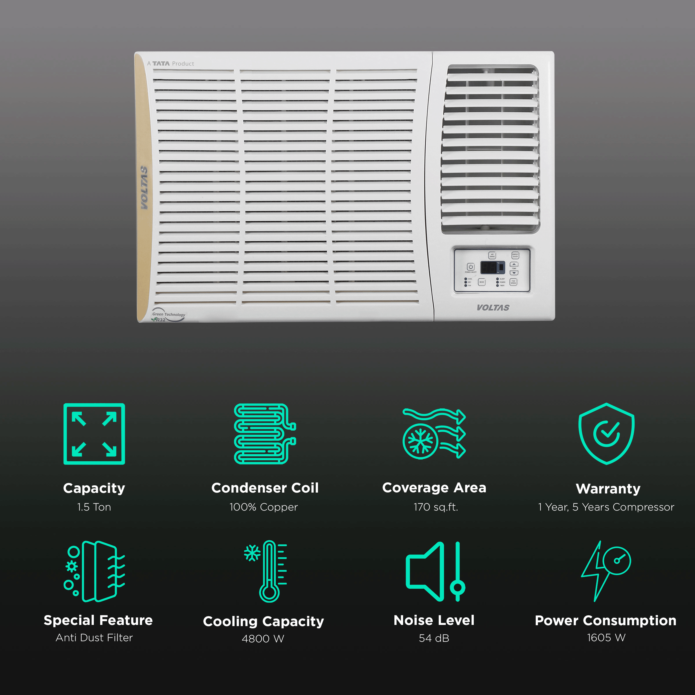 voltas window ac 183 mzd r32