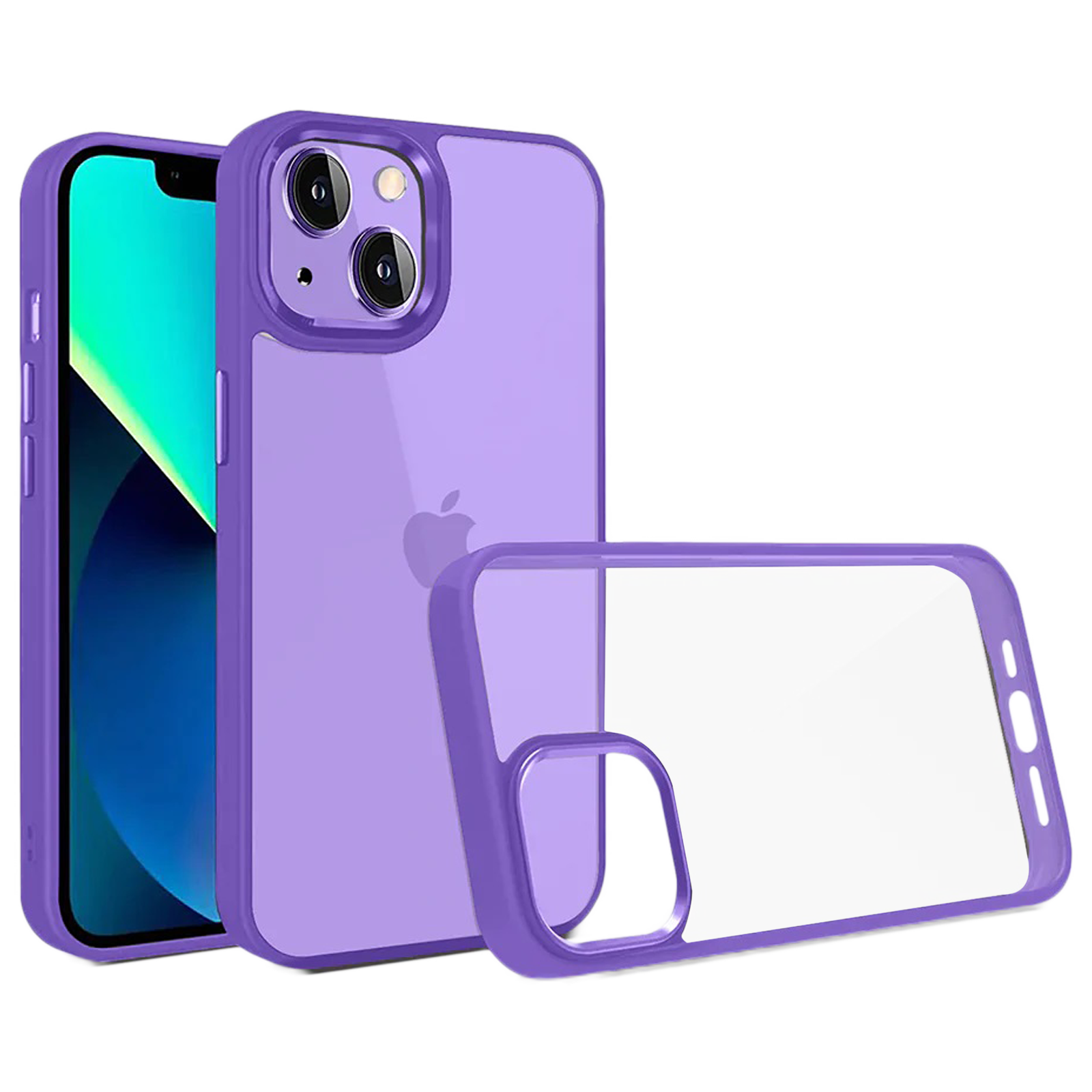 GRIPP Clarion Hard Polycarbonate & Silicone Back Cover for Apple iPhone 14 Pro Max (Drop Protection, Purple)_1