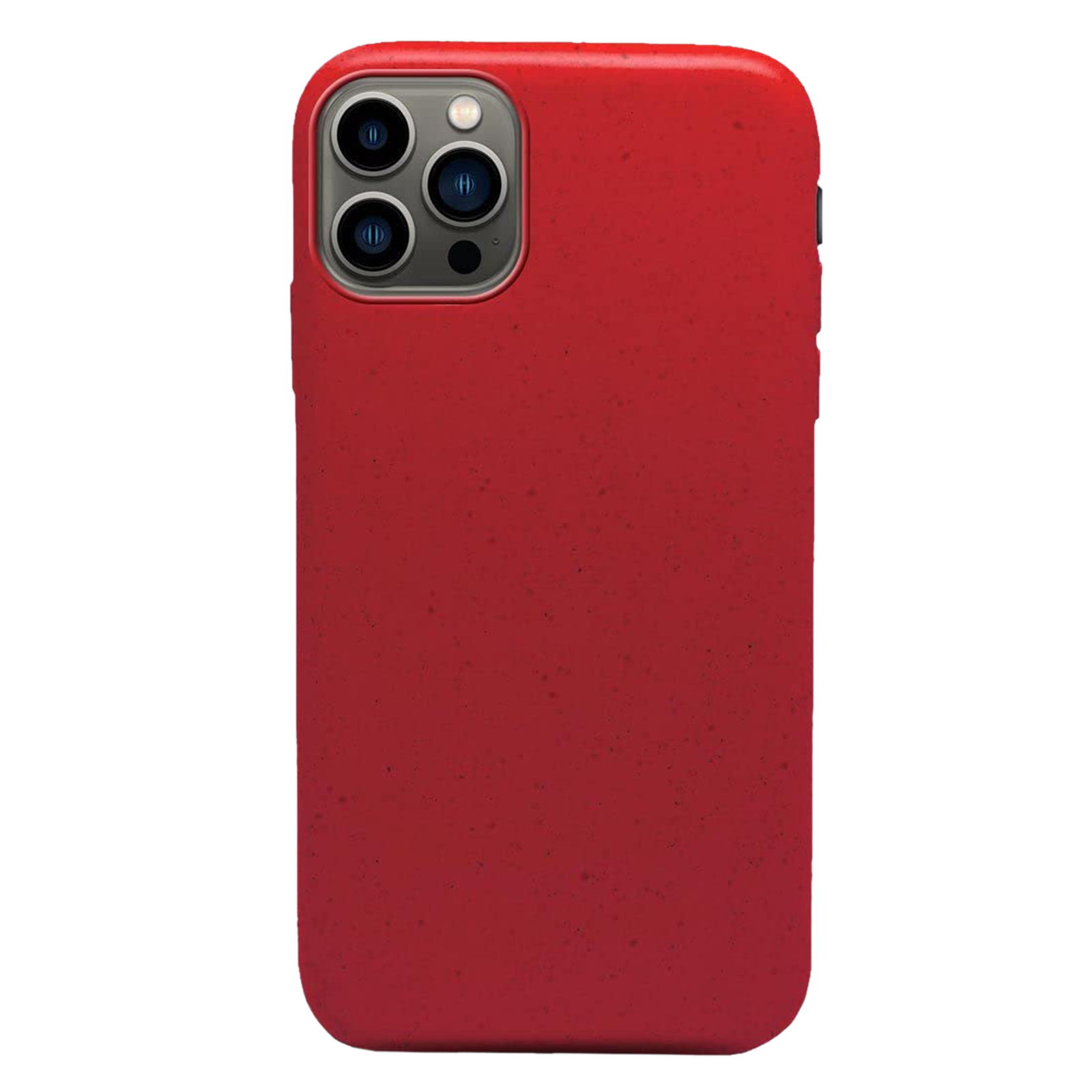 

Macmerise Eco-ver Soft Bamboo & Starch Based Material Back Cover for Apple iPhone 14 Pro Max (Supports Wireless Charging, Crimson Red)