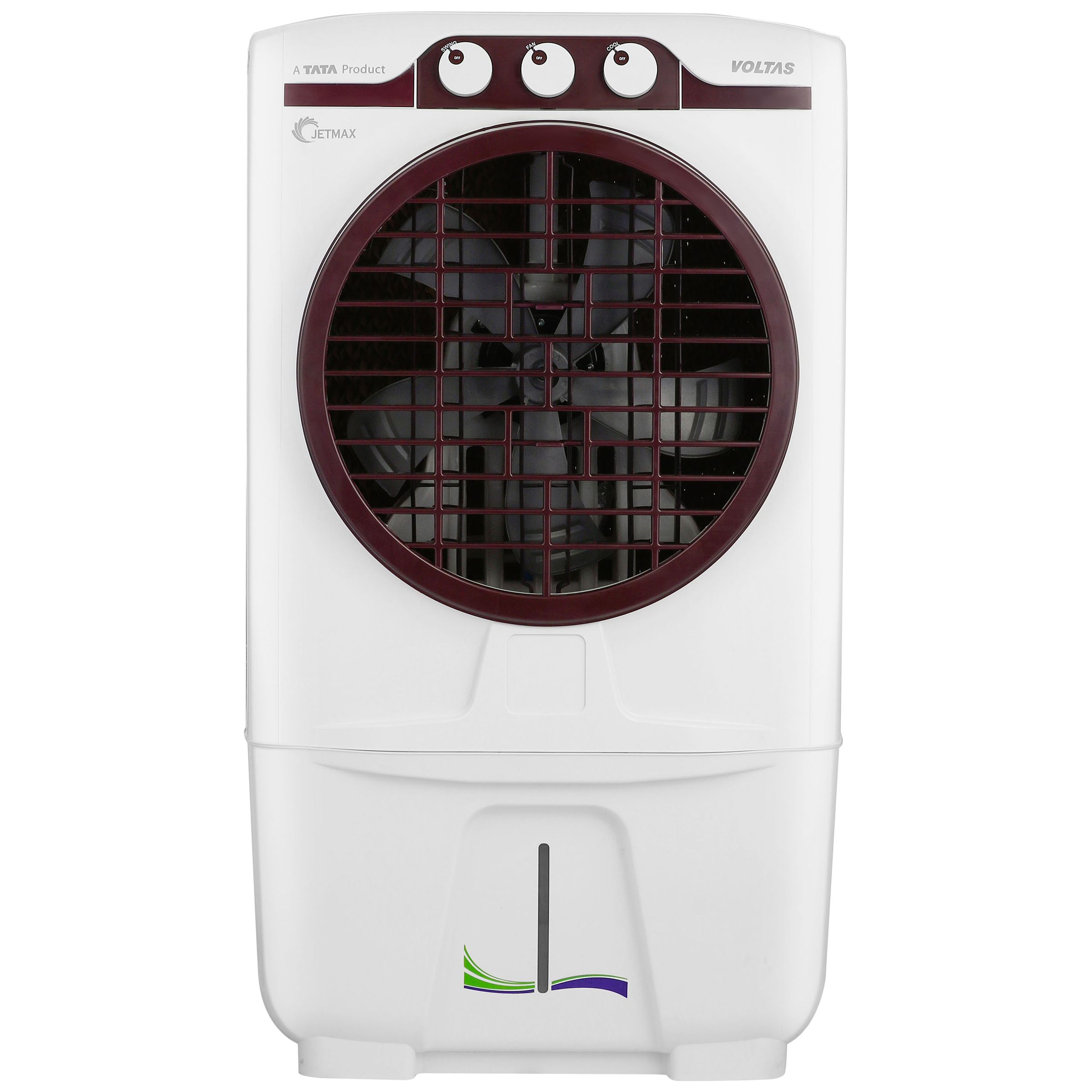 VOLTAS 70 Litres Desert Air Cooler (Water Level Indicator, JetMax 70, White)