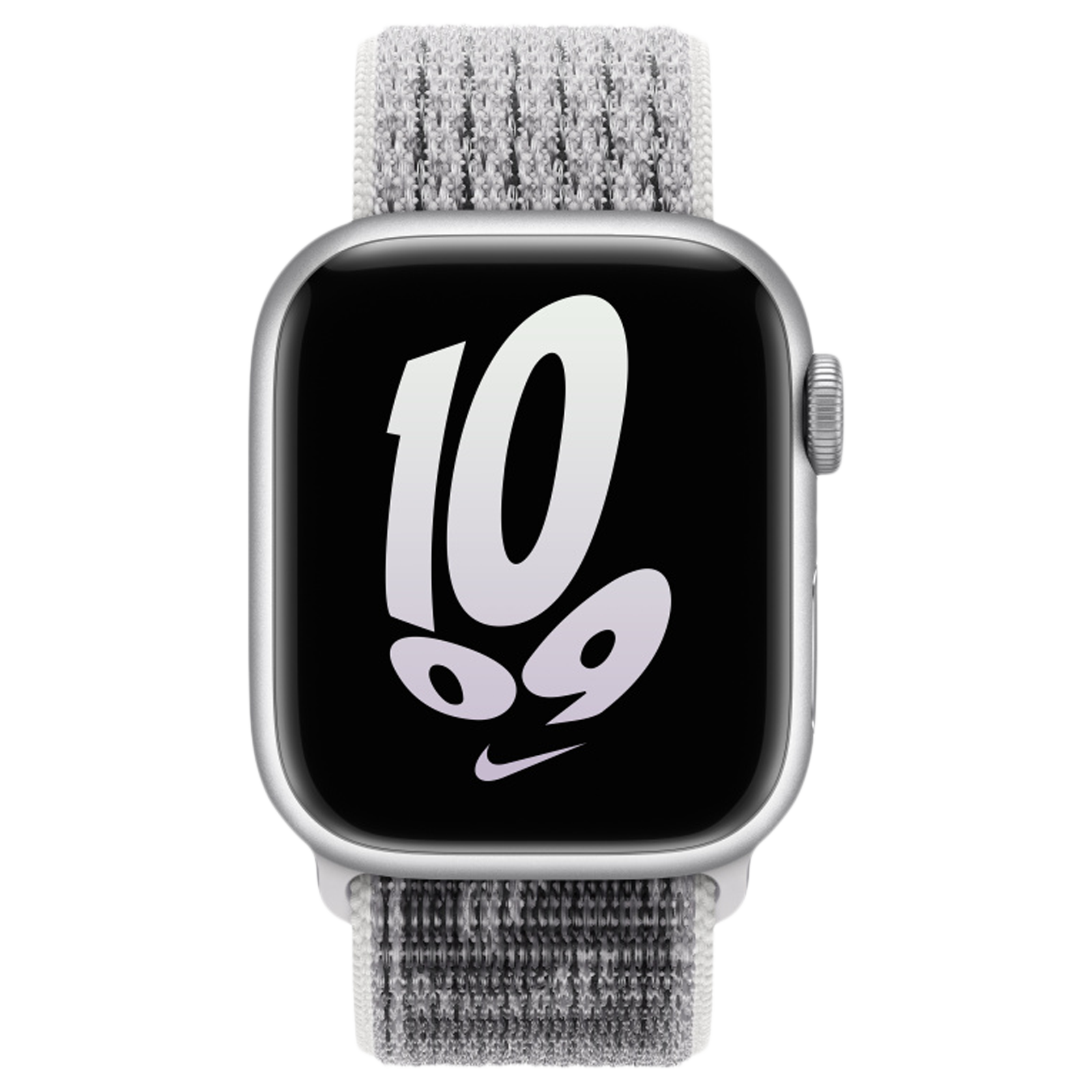 Apple Nike Woven Nylon Sport Loop for Apple (38mm / 40mm / 41mm) (Breathable & Lightweight, Summit White/Black)_4