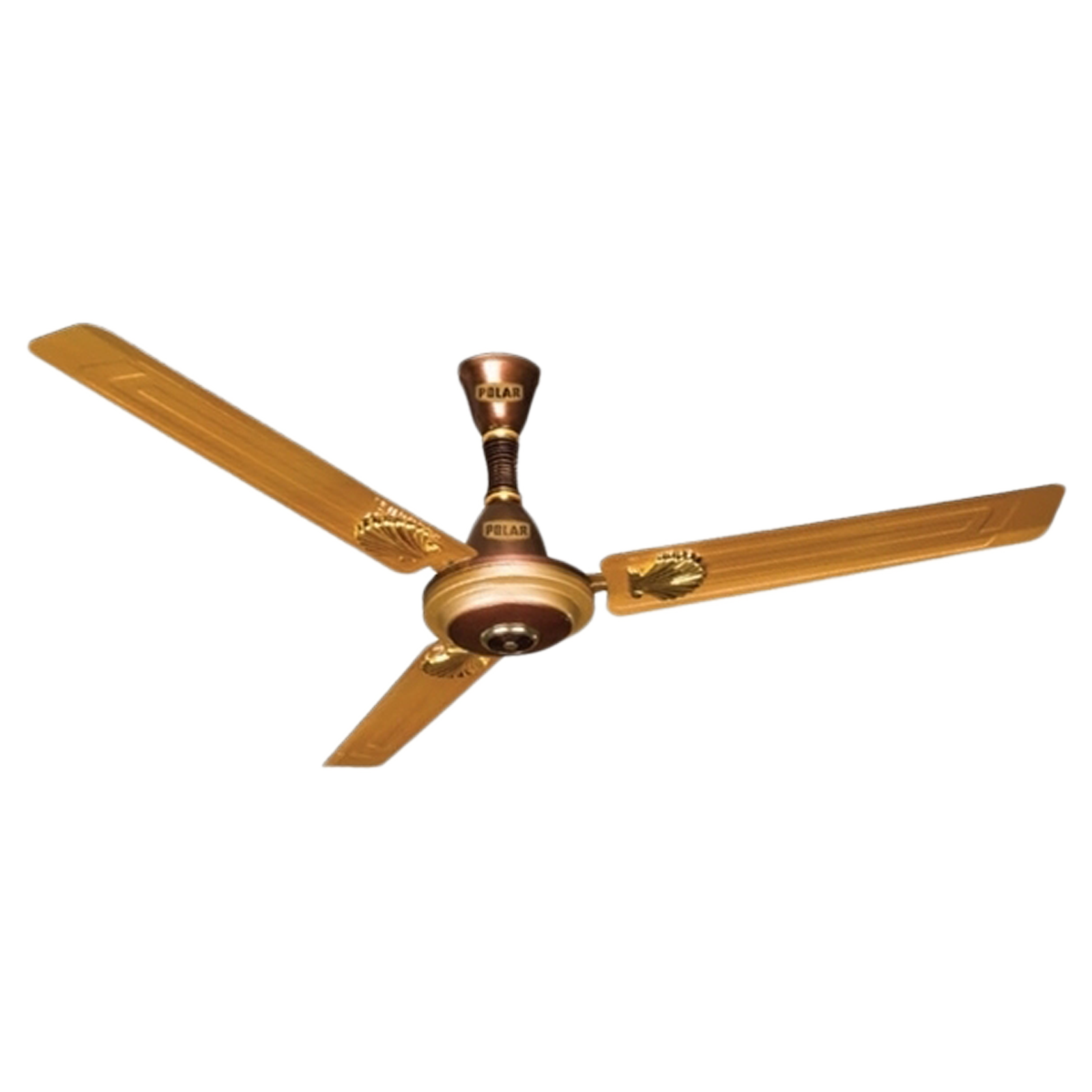 

Polar Megamite TT Deco 120cm Sweep 3 Blade Ceiling Fan (Copper Motor, FCMMDTCH481S, Champagne), Chaampagne