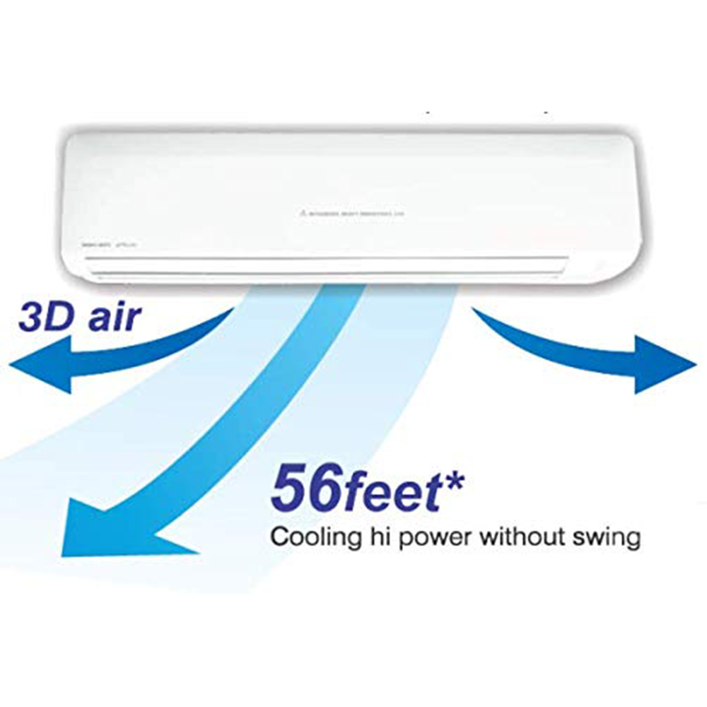 mitsubishi 2.2 ton 5 star split ac srk25css s6 price