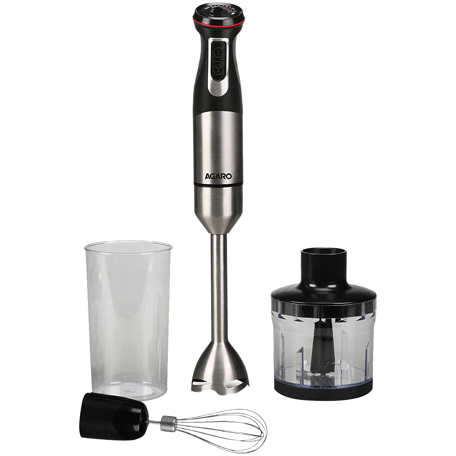 BLACK+DECKER 5-Speed Black 220-Watt Immersion Blender with