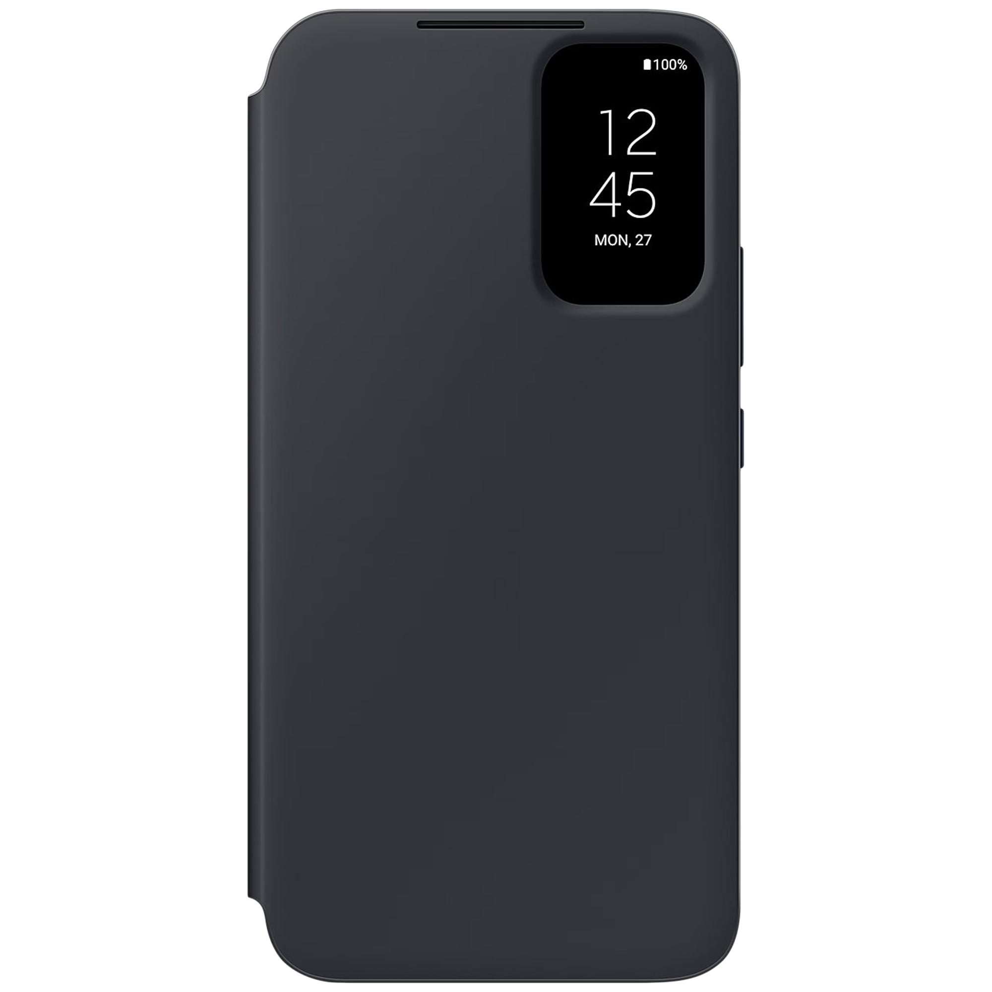Samsung Flip Case for Galaxy A34 (Display Window, Black)_2