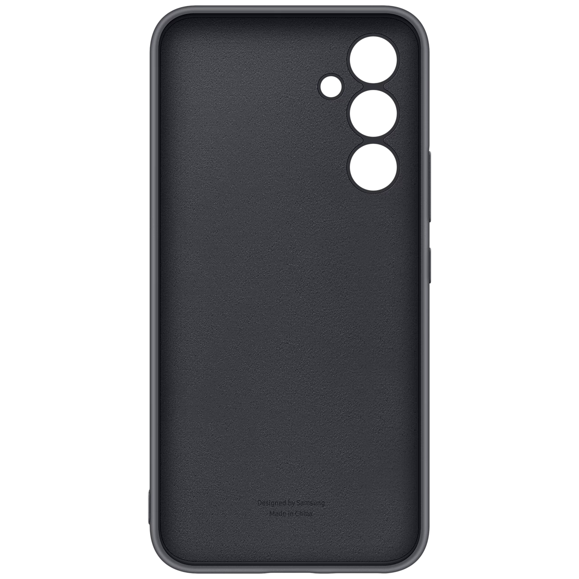 Samsung Soft Silicone Back Case for Galaxy A54 (Black)_4