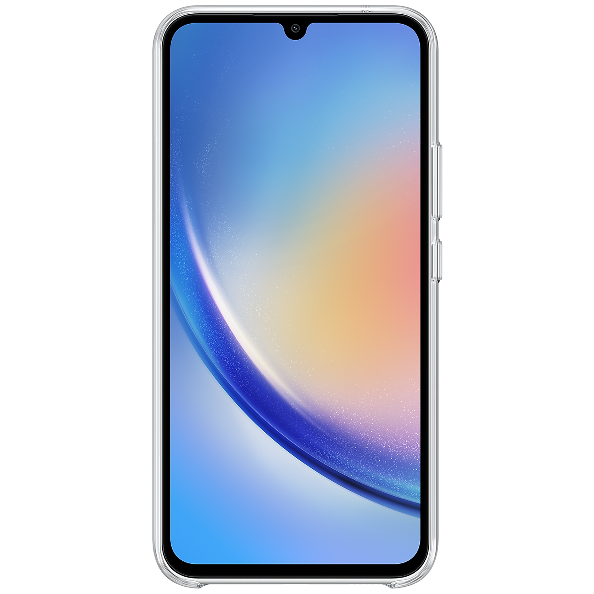 Samsung Galaxy A34 Back Cover (Transparent)_2
