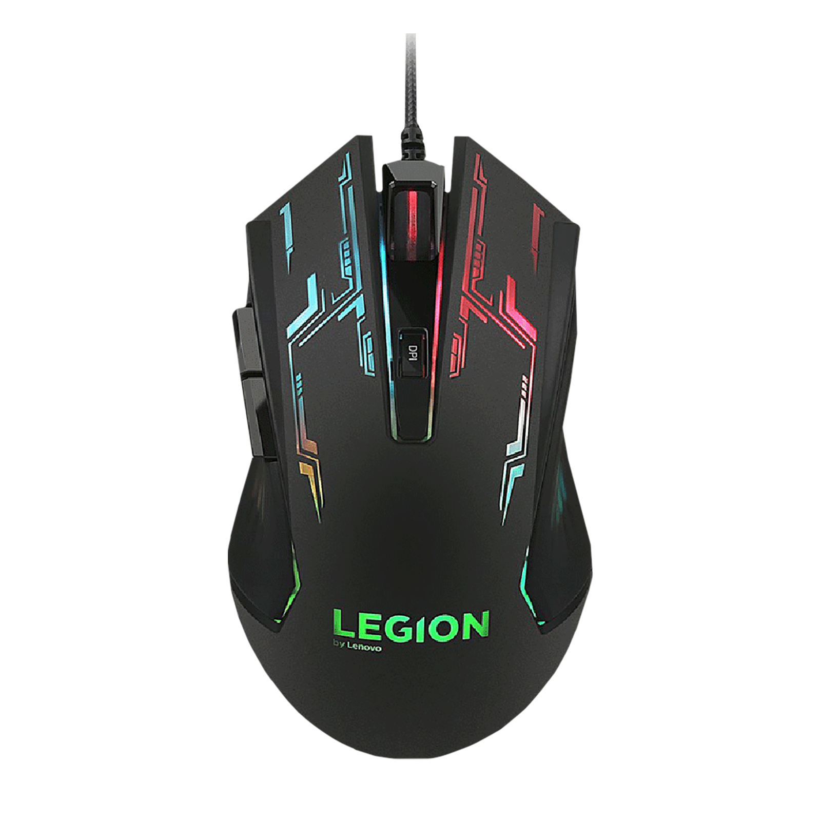 

Lenovo Legion M200 Wired Optical Gaming Mouse (2400 DPI (Adjustable), Ambidextrous Design, Black)