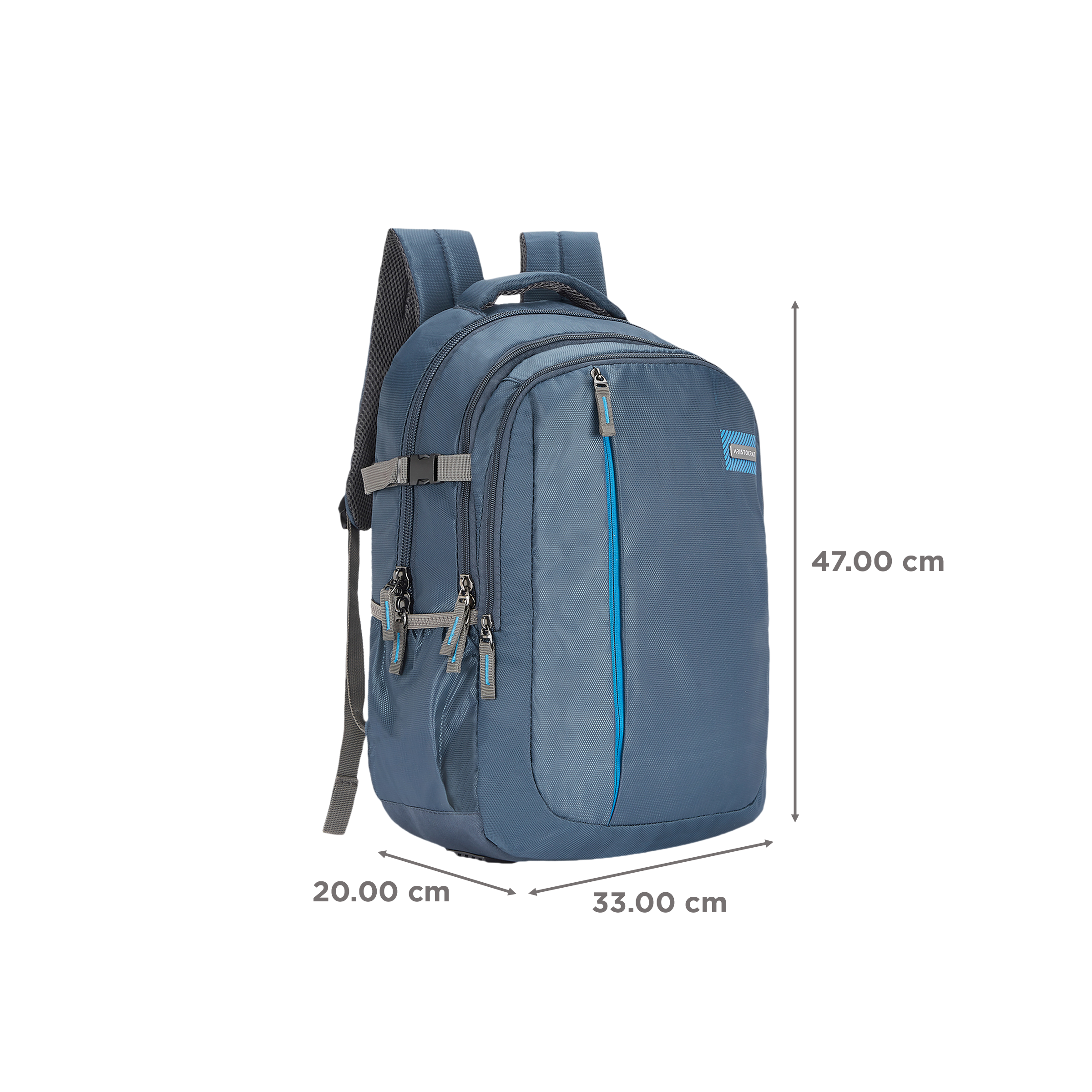 Buy Aristocrat 32 Ltrs Grey Medium Backpack Online At Best Price @ Tata CLiQ