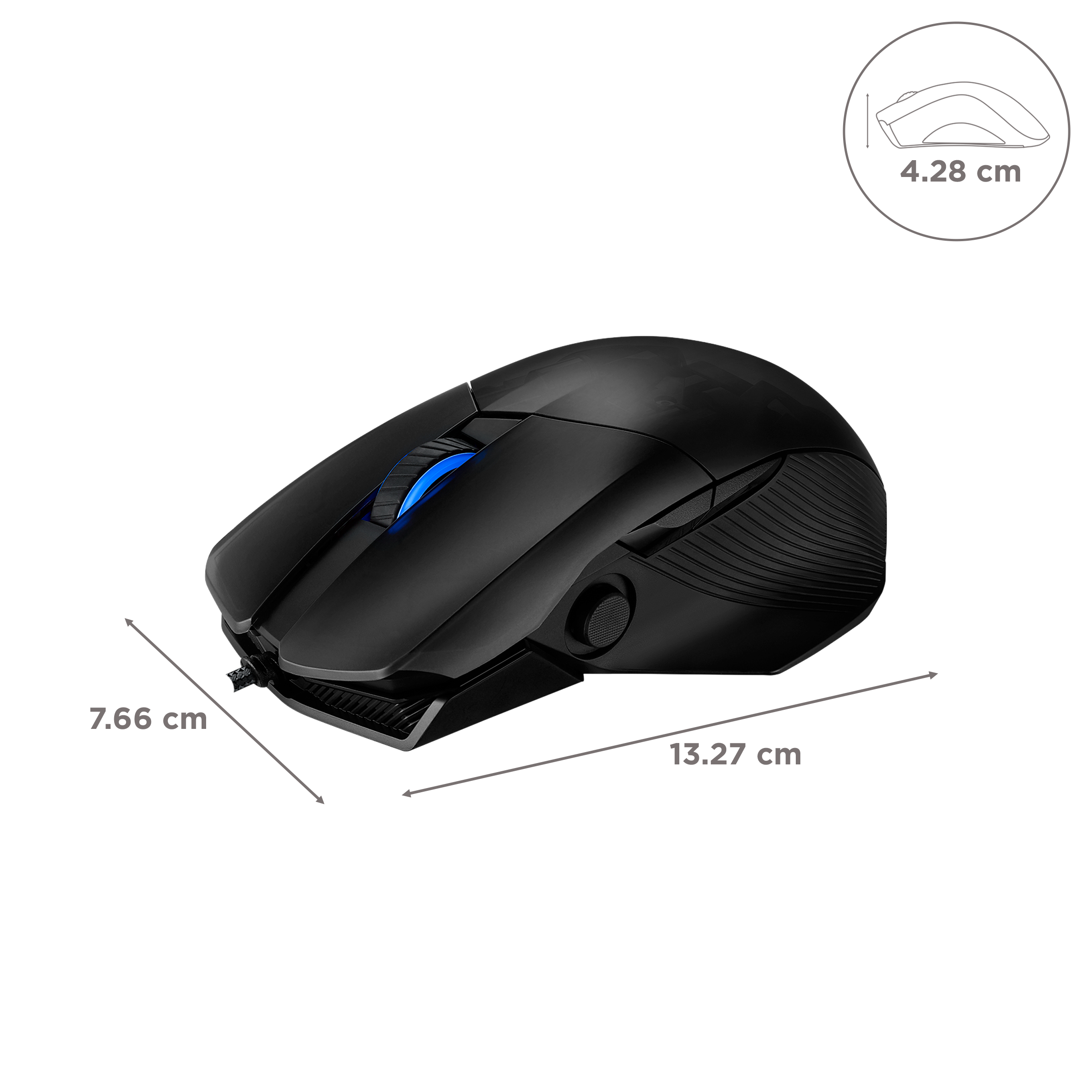 Buy ASUS ROG Chakram Core Wired Optical Gaming Mouse (16000 DPI, Push ...