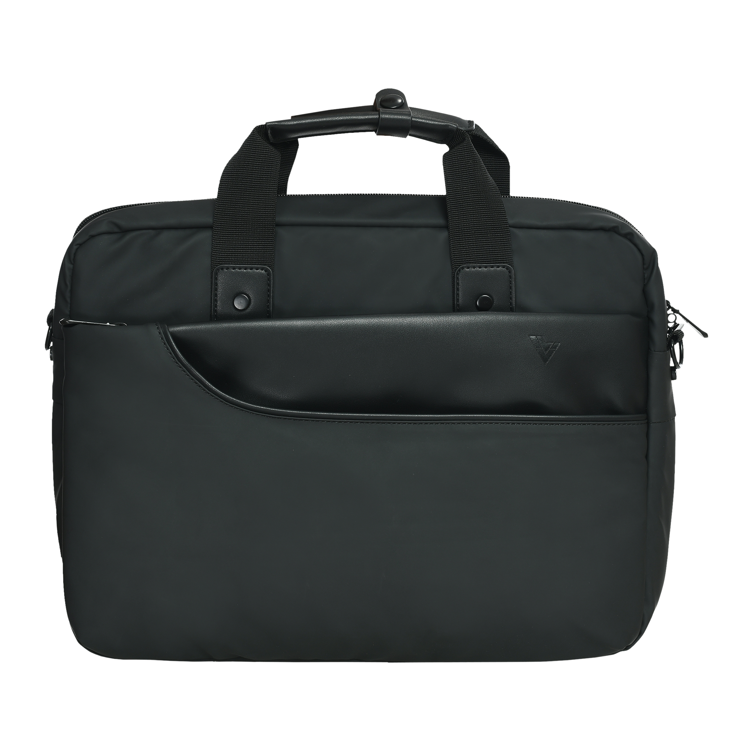 Vaku CALISTA Polyester Laptop Sling Bag for 13 & 14 Inch Laptop (Water Resistant, Black)_1