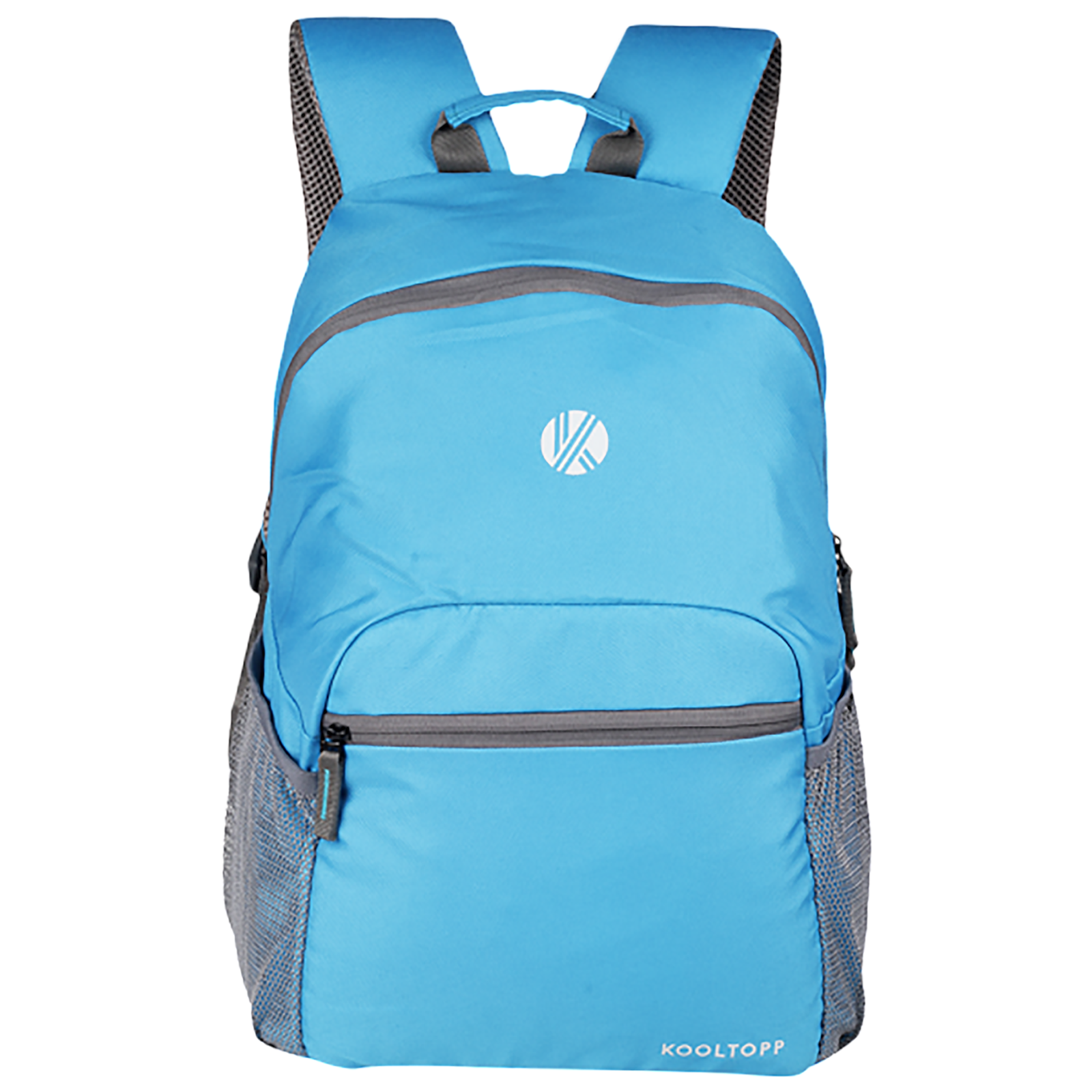 

KOOLTOPP Classic Polyester Laptop Backpack for 15 Inch Laptop (24 L, Water Resistant, T.Blue), Sky blue