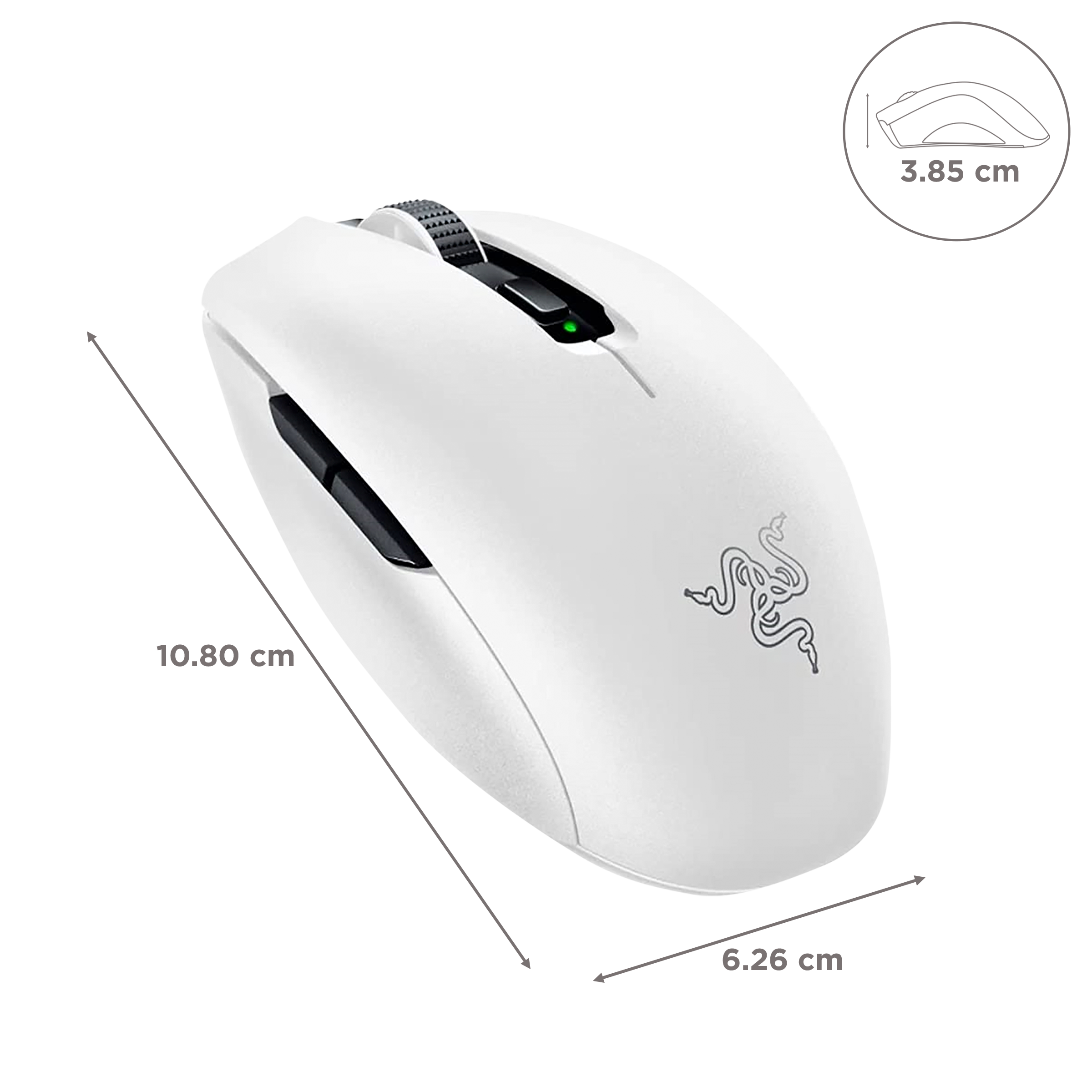 Buy Razer Orochi V2 Wireless Optical Gaming Mouse (18000 DPI, HyperShift  Function, White) Online – Croma
