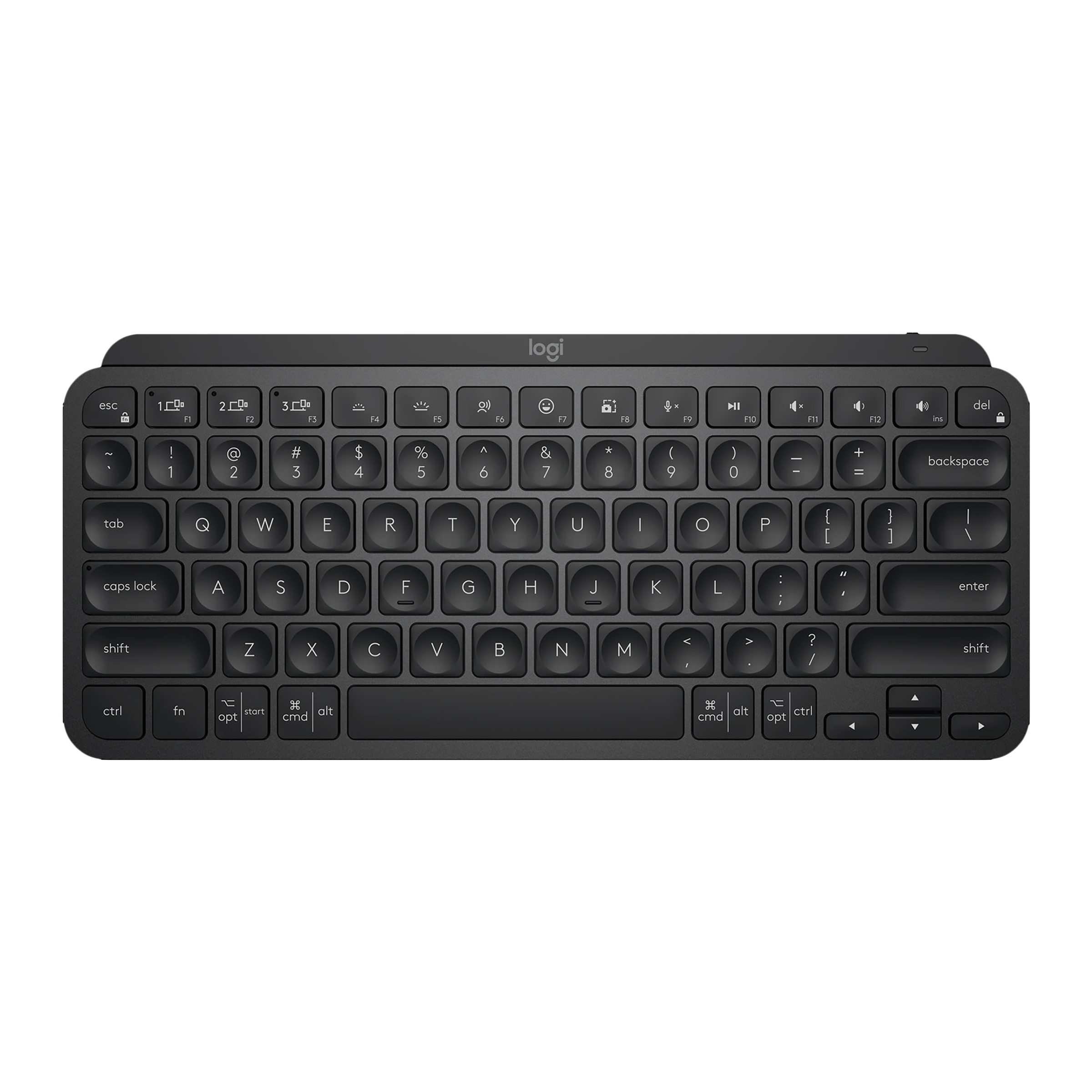 Buy logitech MX Keys Mini Rechargeable Bluetooth Wireless Keyboard with  Multi Device Connectivity (Hand Proximity Sensors, Graphite) Online – Croma