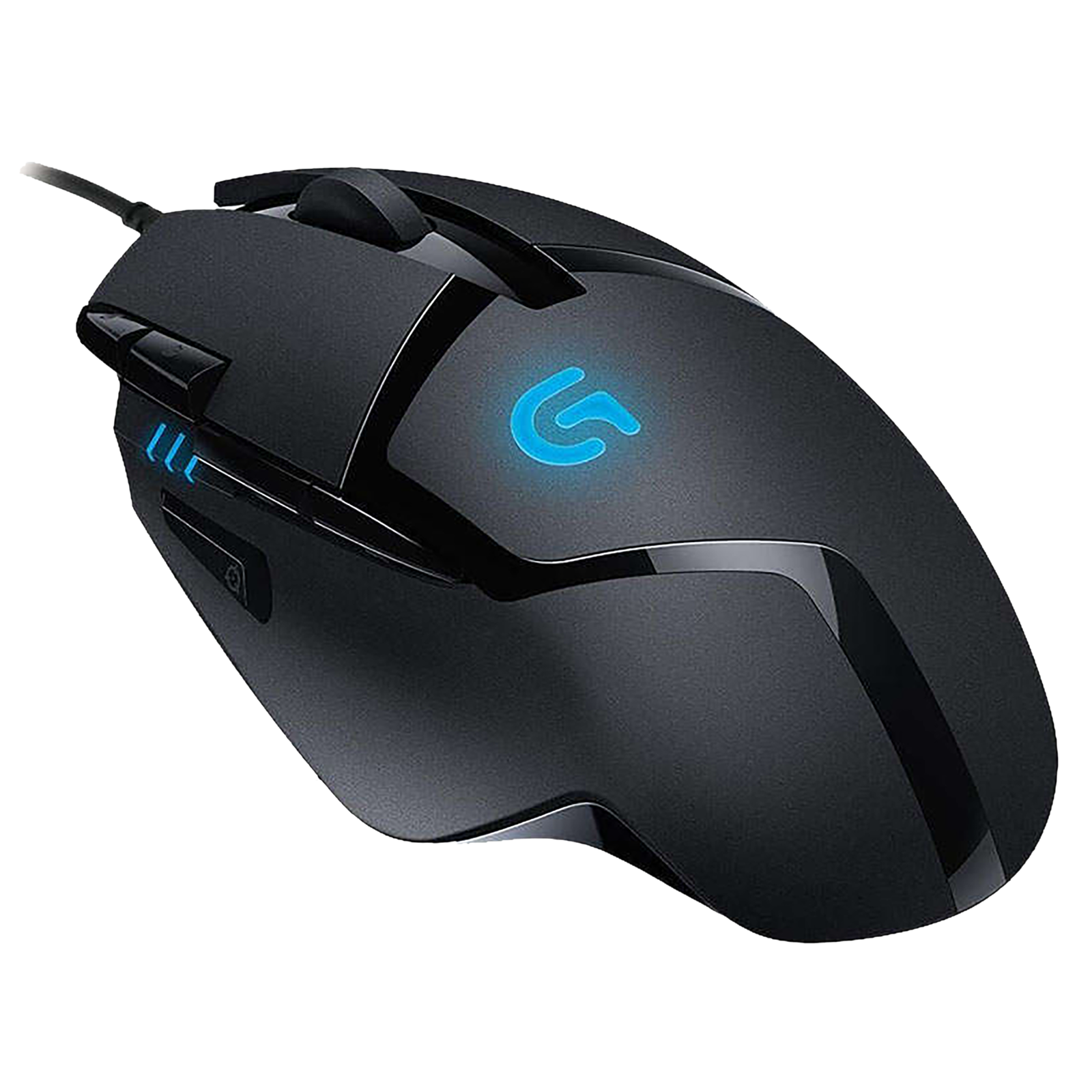 pisk Stædig sælger Buy logitech G402 Wired Optical Gaming Mouse with Customizable Buttons  (4000 DPI Adjustable, Fusion Engine Hybrid Sensor, Black) Online – Croma