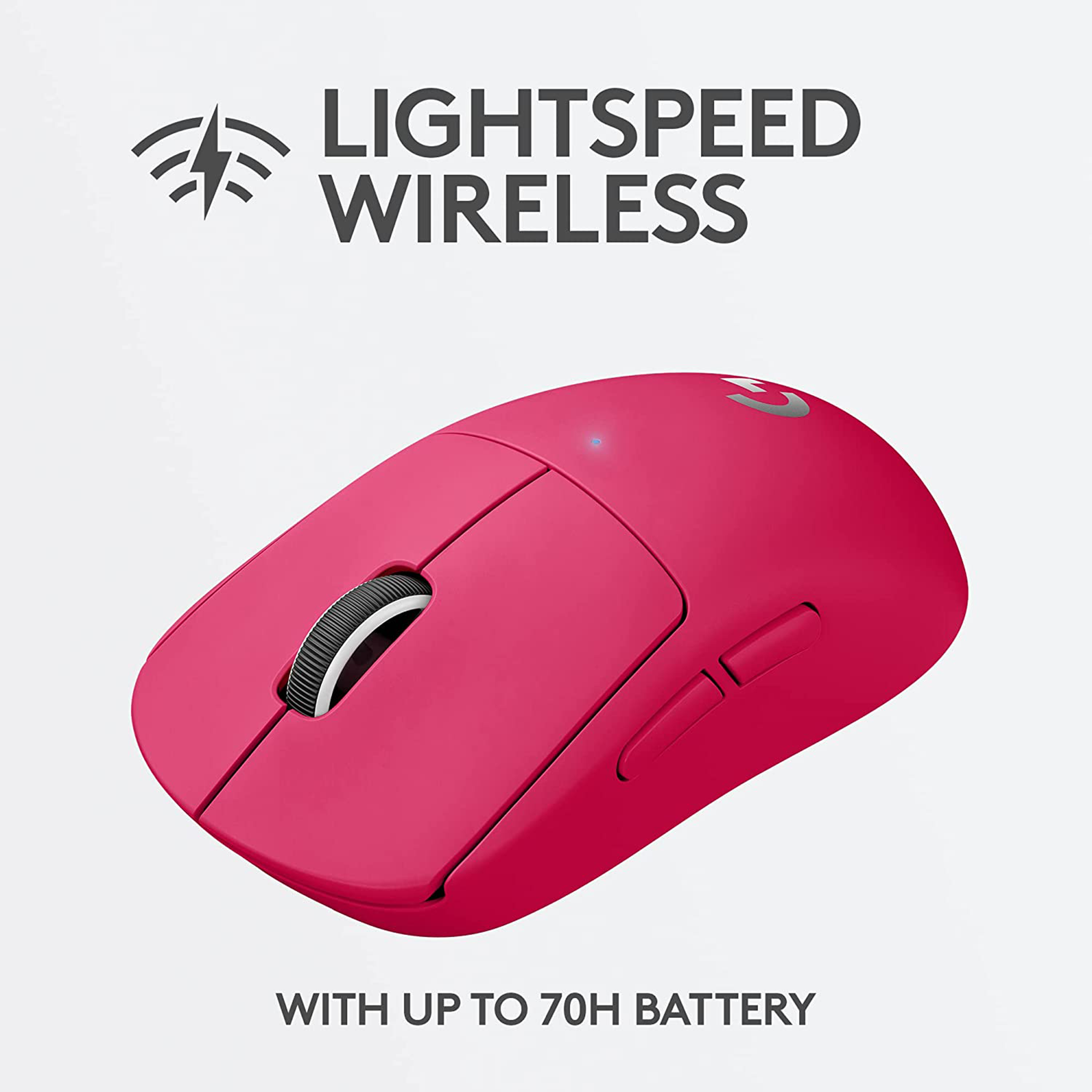Buy logitech Pro Wireless Optical Gaming Mouse (25600 DPI Adjustable, RGB  Backlit, Black) Online – Croma
