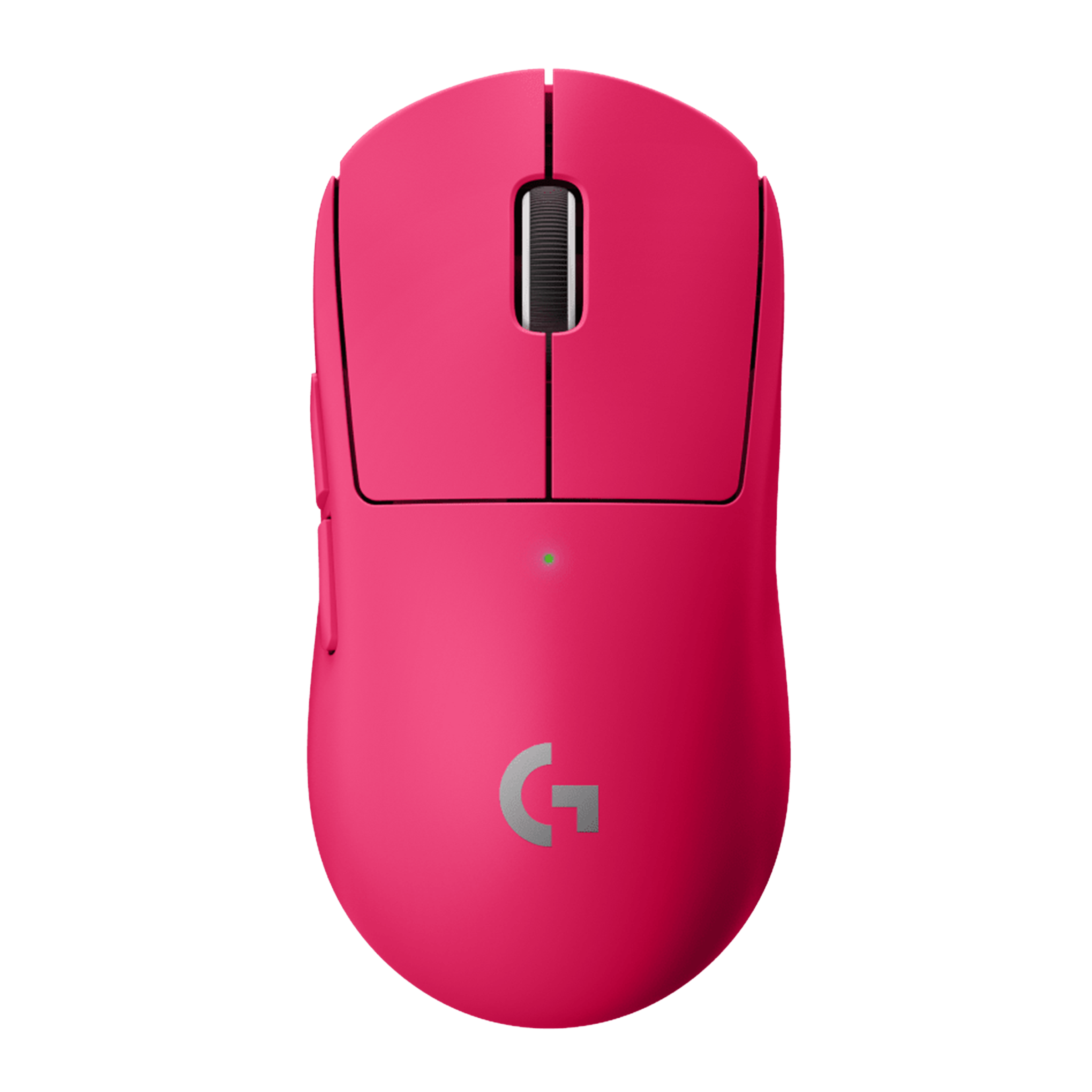 logitech PRO X Rechargeable Wireless Optical Gaming Mouse (25600 DPI Adjustable, Click Tensioning System, Magenta)