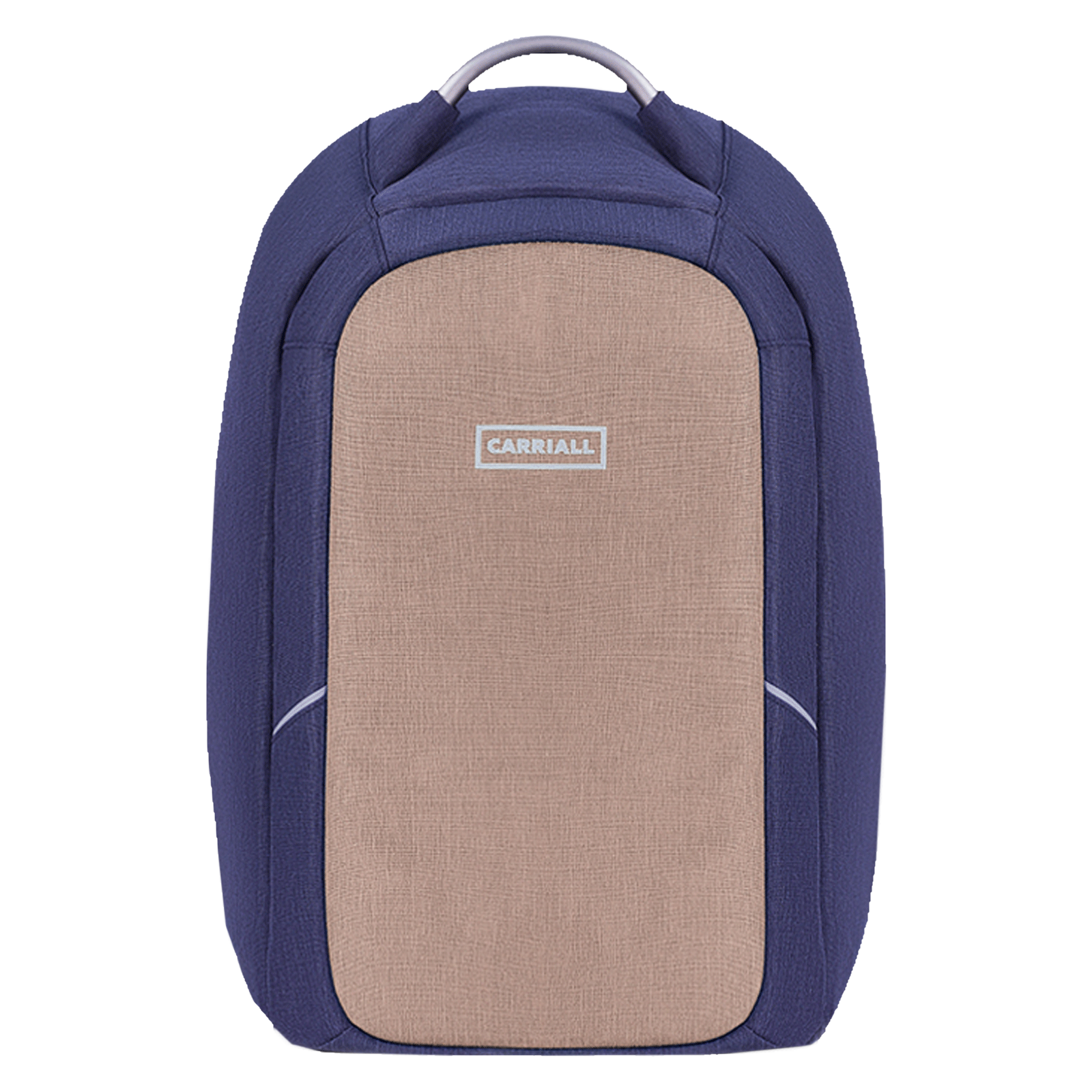 Carriall Columbus Polyester Laptop Backpack for 15.6 Inch Laptop (22.4 L, USB Charging Port, Beige)