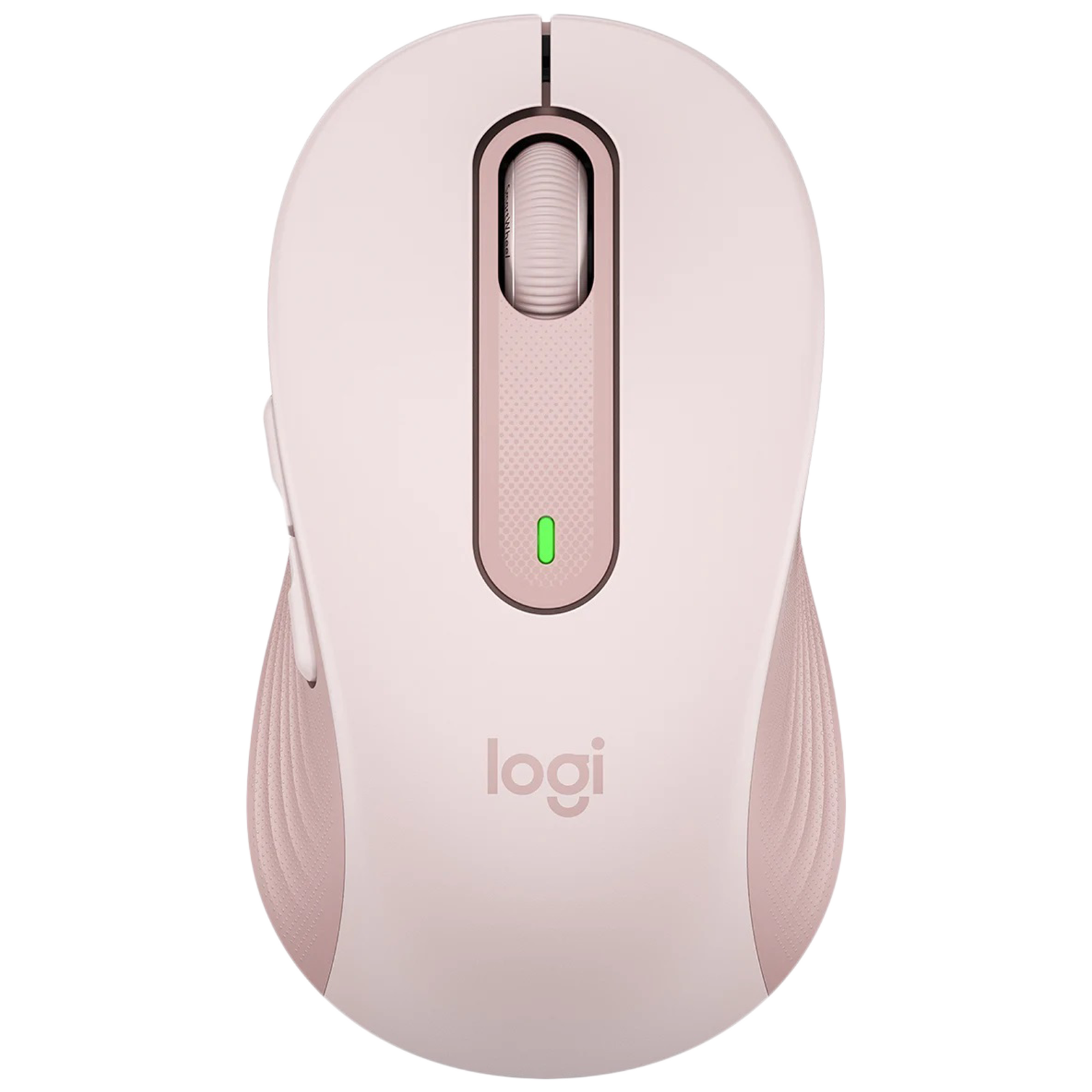 logitech Signature M650 Wireless Optical Performance Mouse with Customizable Buttons (4000 DPI Adjustable, Multi Device Connectivity, Rose)