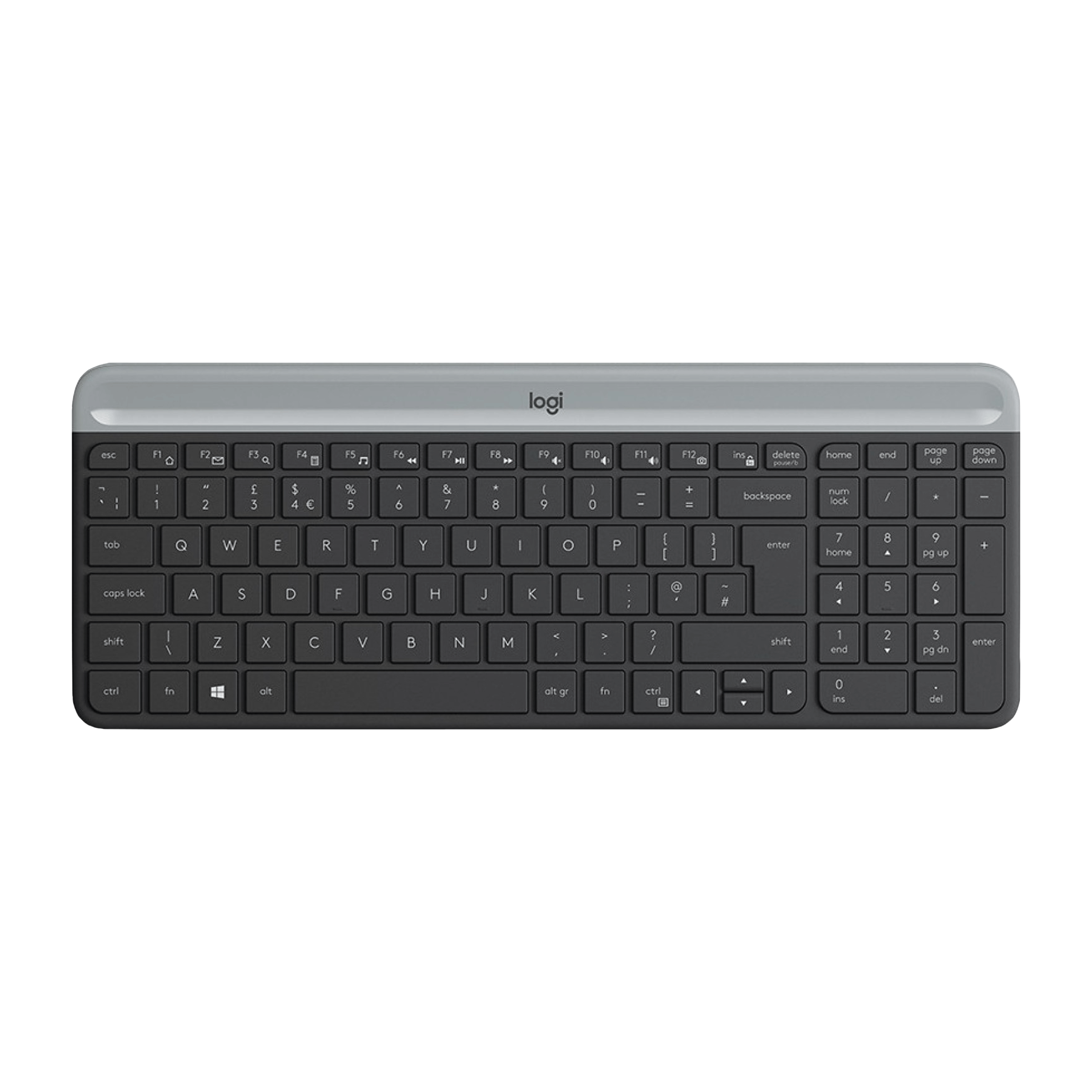 logitech K580 Bluetooth & 2.4GHz Wireless Keyboard with Multi Device Connectivity (Ultra-Slim Profile, Black)_1
