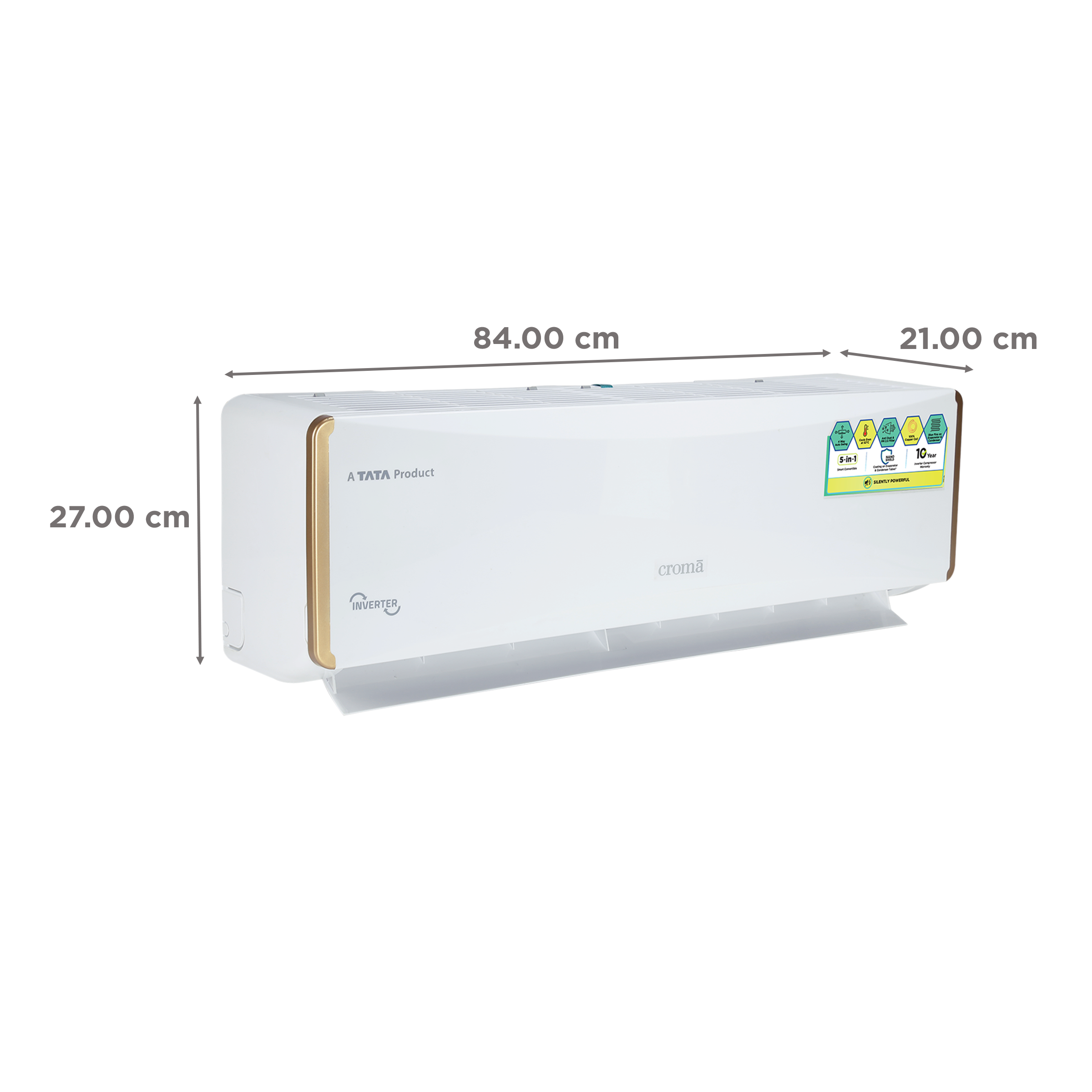 croma 1.4 ton inverter ac