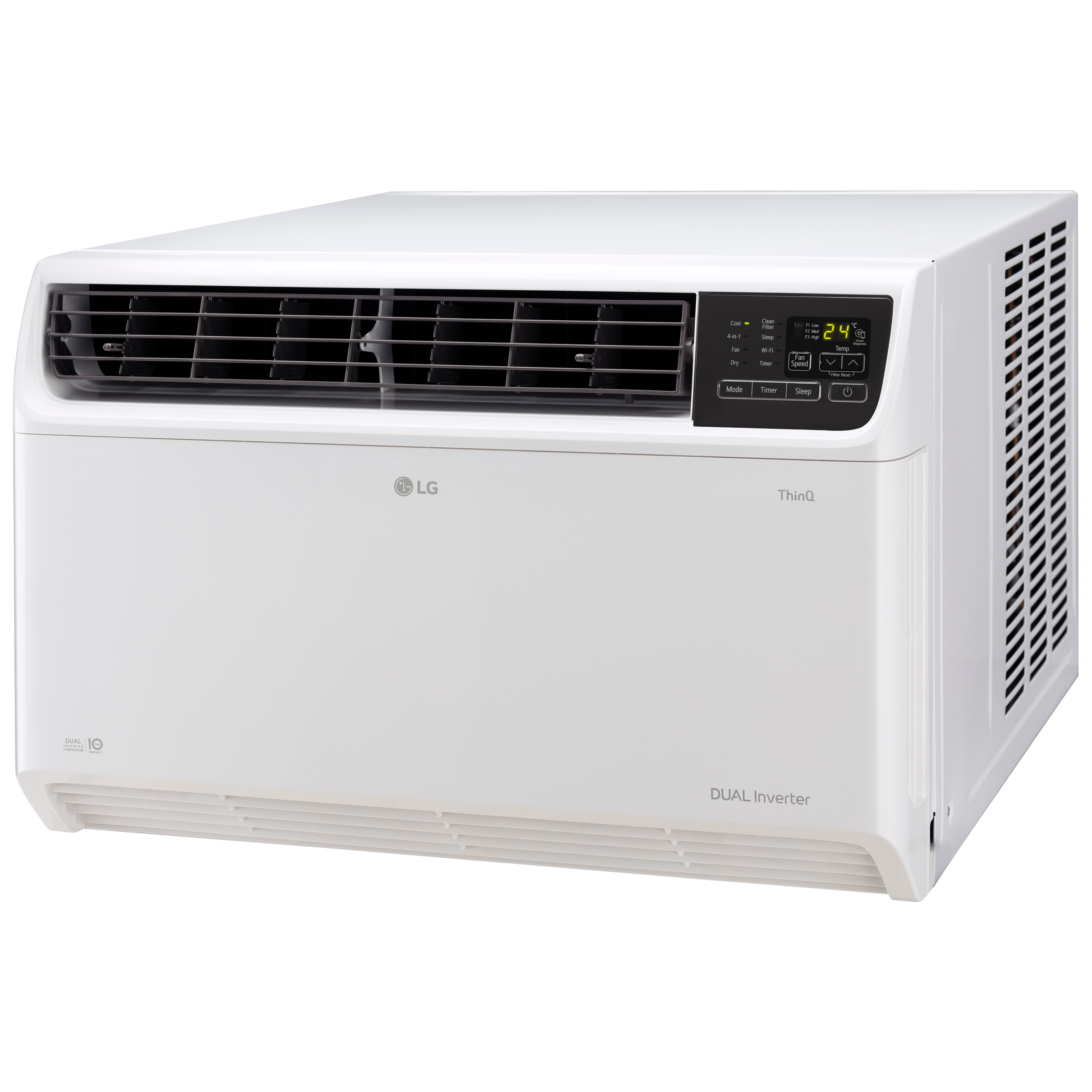 lg dual inverter window ac 2 ton