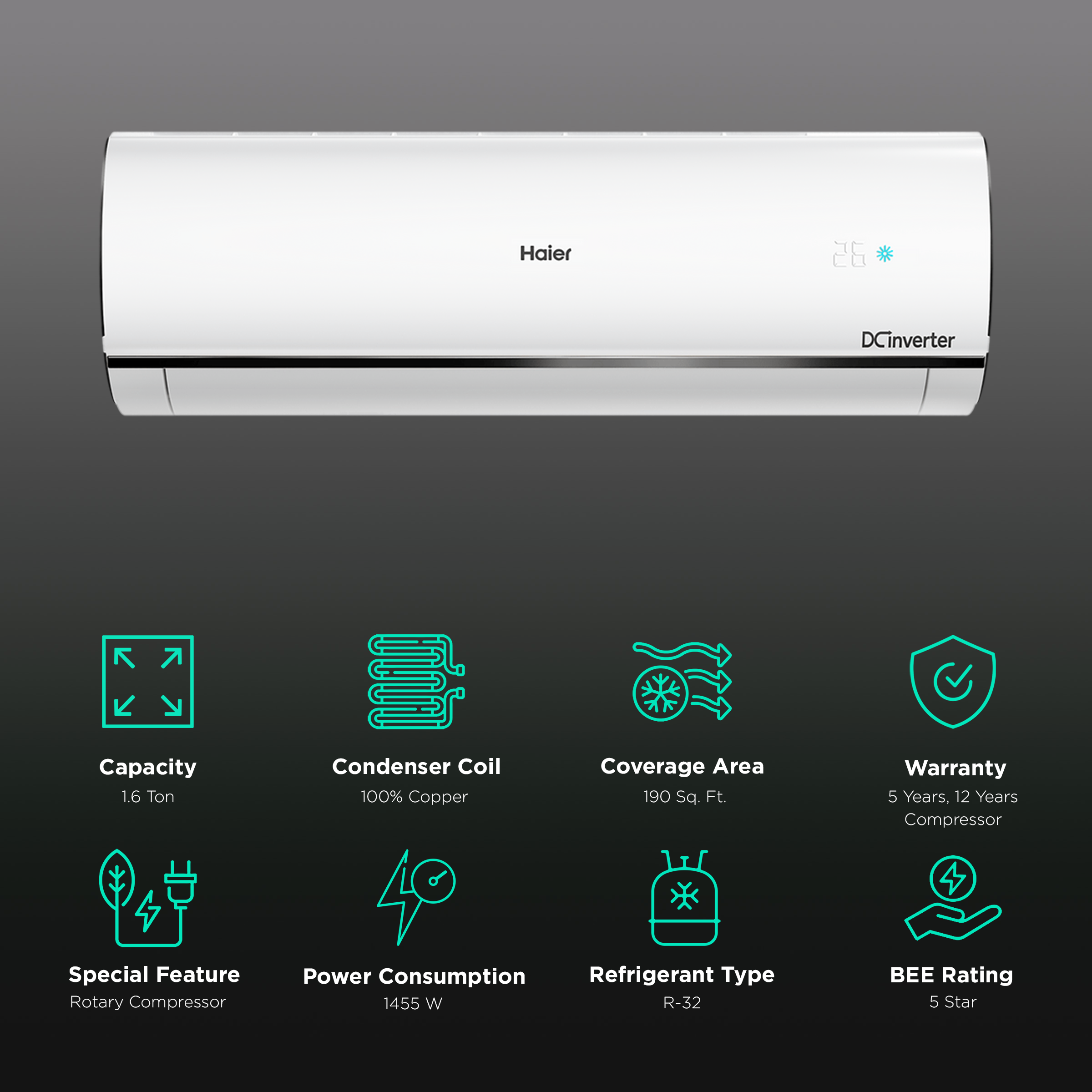 haier 7 star ac