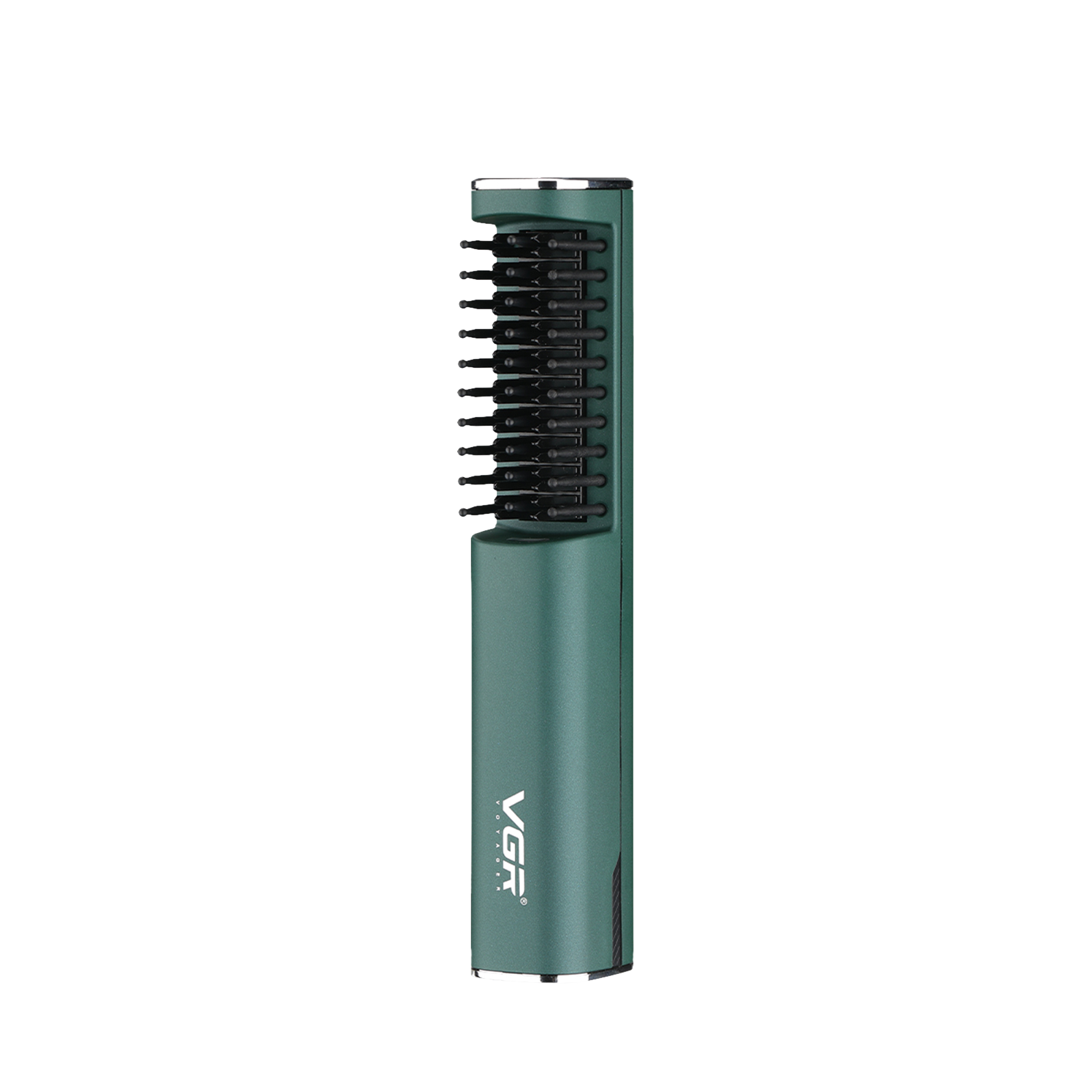 VGR Corded Hair Straightener Brush (2 Temperature Settings, VGR 587, Green)_1