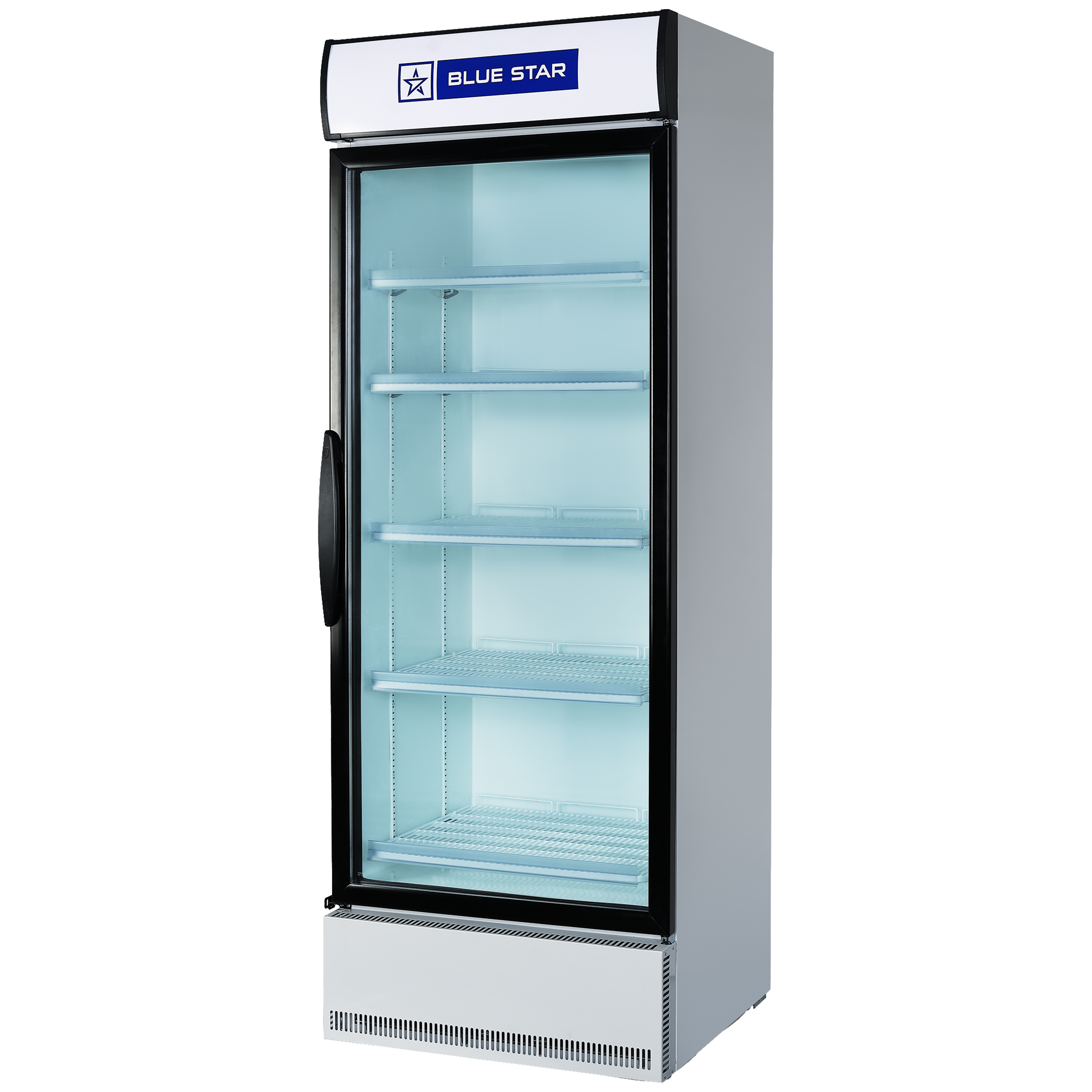 blue star ice cream fridge