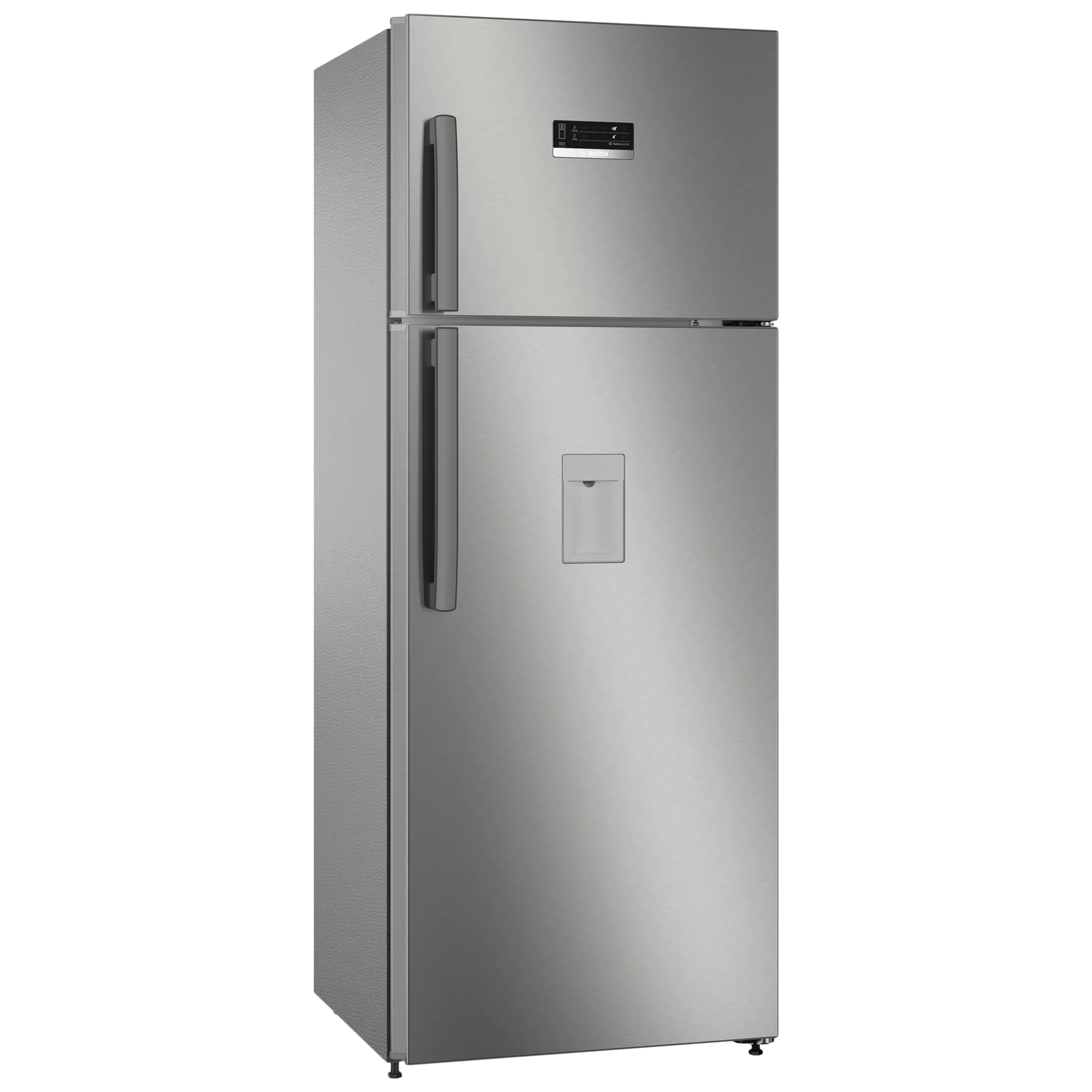 Bosch Series 4 334 Litres 3 Star Frost Free Double Door Convertible Refrigerator with Temperature Display (CTC35S031I, Sparkly Steel)_1