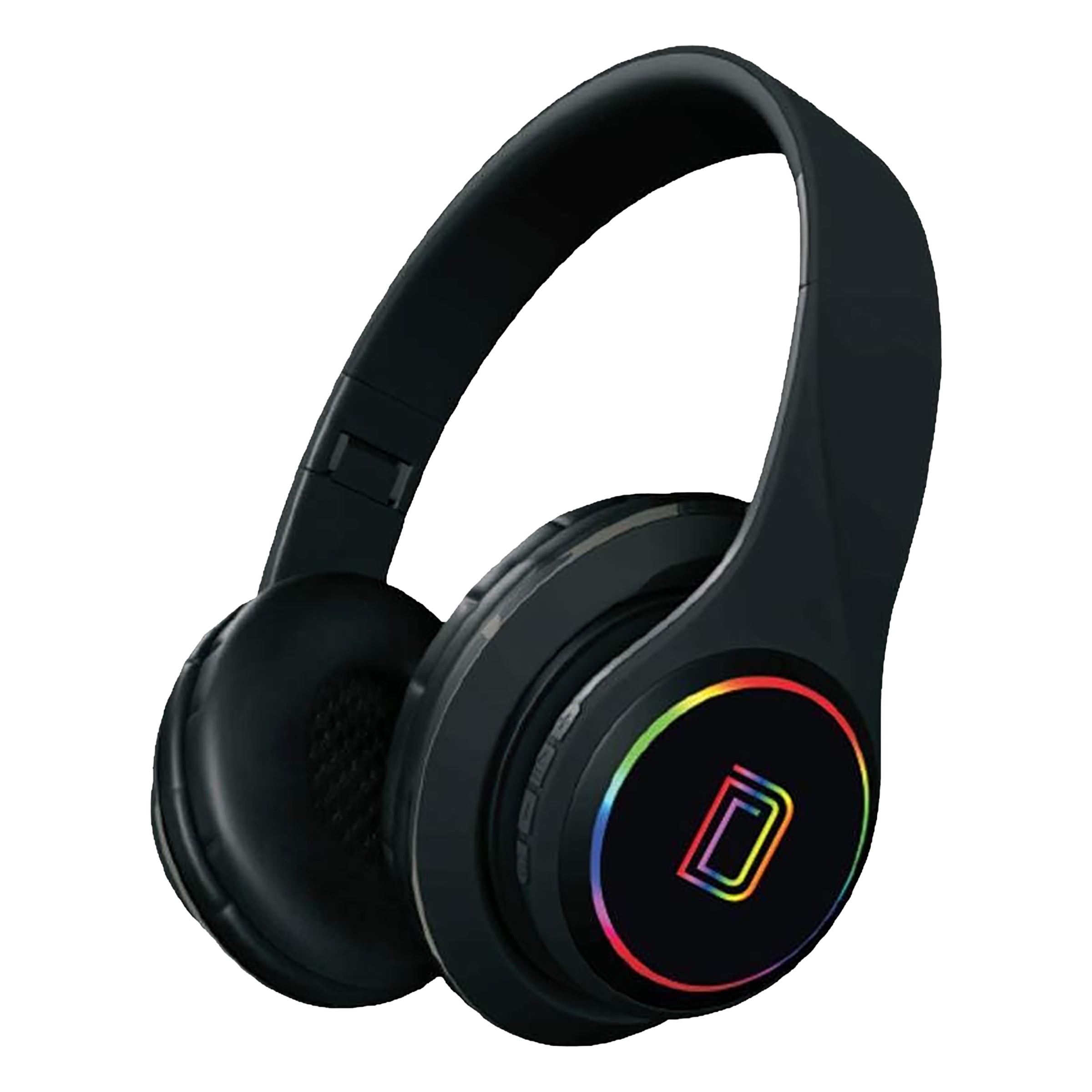 

DETEL Dude Bluetooth Headset with Mic (Over Ear, Black)