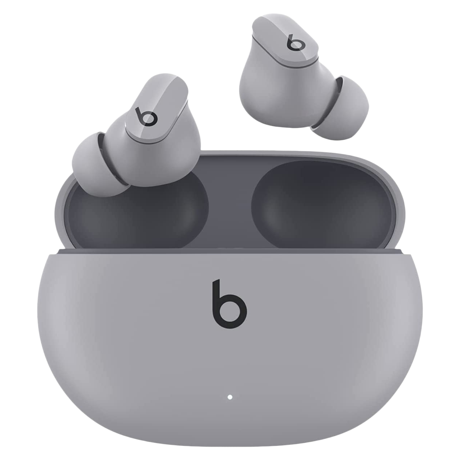 beats Studio Buds MMT93ZM/A TWS Earbuds with Active Noise Cancellation (Water Resistant, Spatial Audio, Moon Gray)