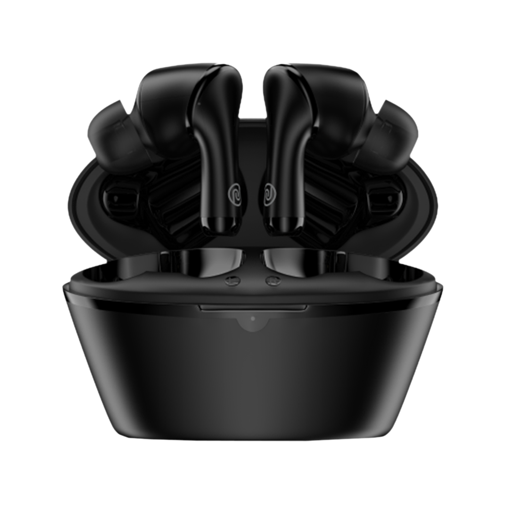 noise Buds VS204 TWS Earbuds with Environmental Noise Cancellation (IPX4 Water Resistant, Upto 50 Hours Playtime, Jet Black)