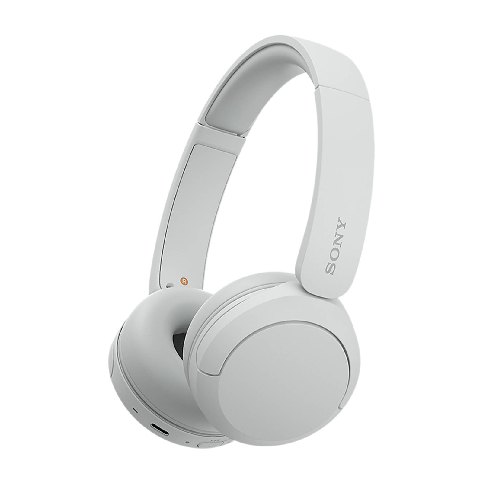 SONY WH-CH520 Bluetooth Headphone with Mic (30mm Driver, On Ear, White)