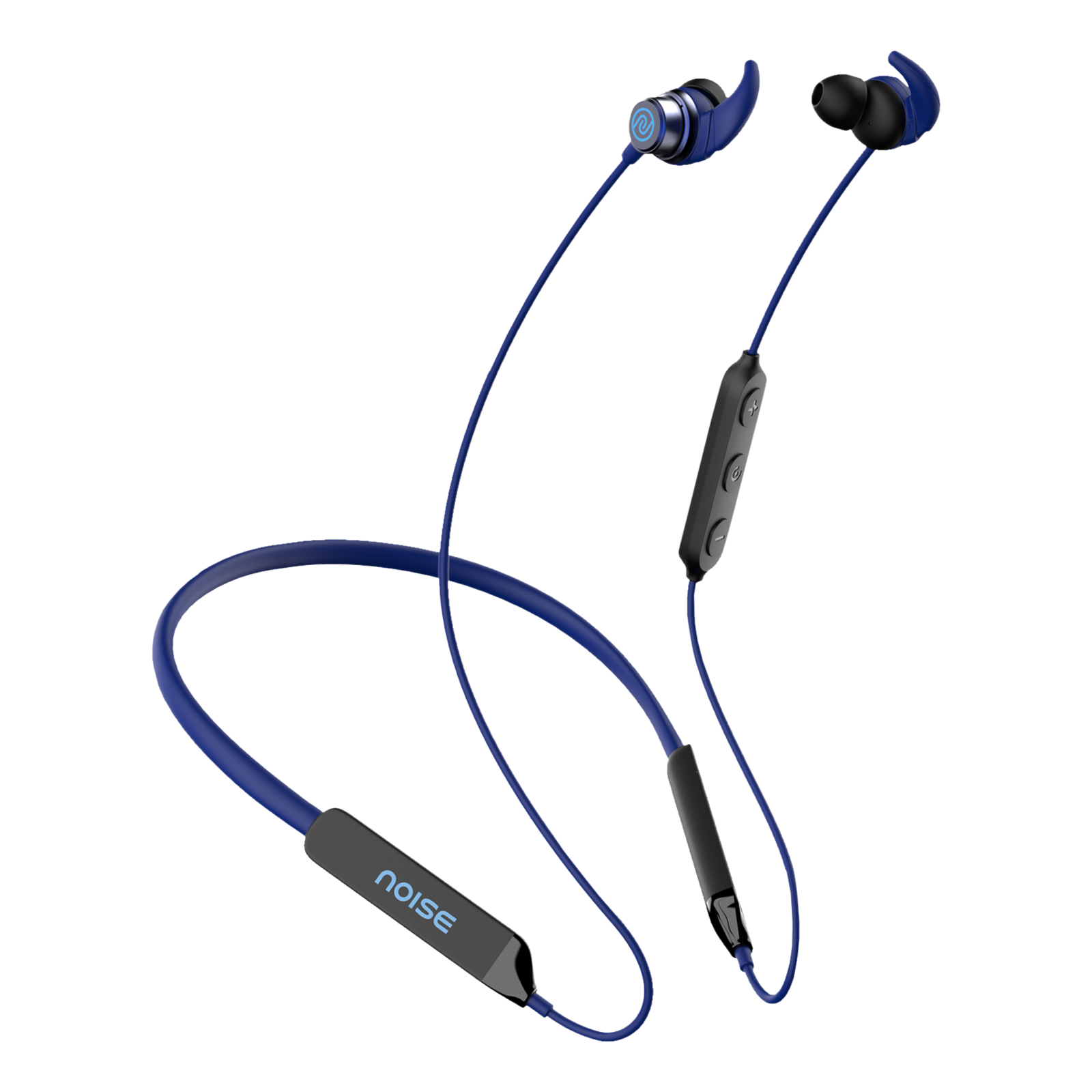 noise Blaze Neckband with Environmental Sound Reduction (IPX5 Water Resistant, Magnetic Function, Blue)