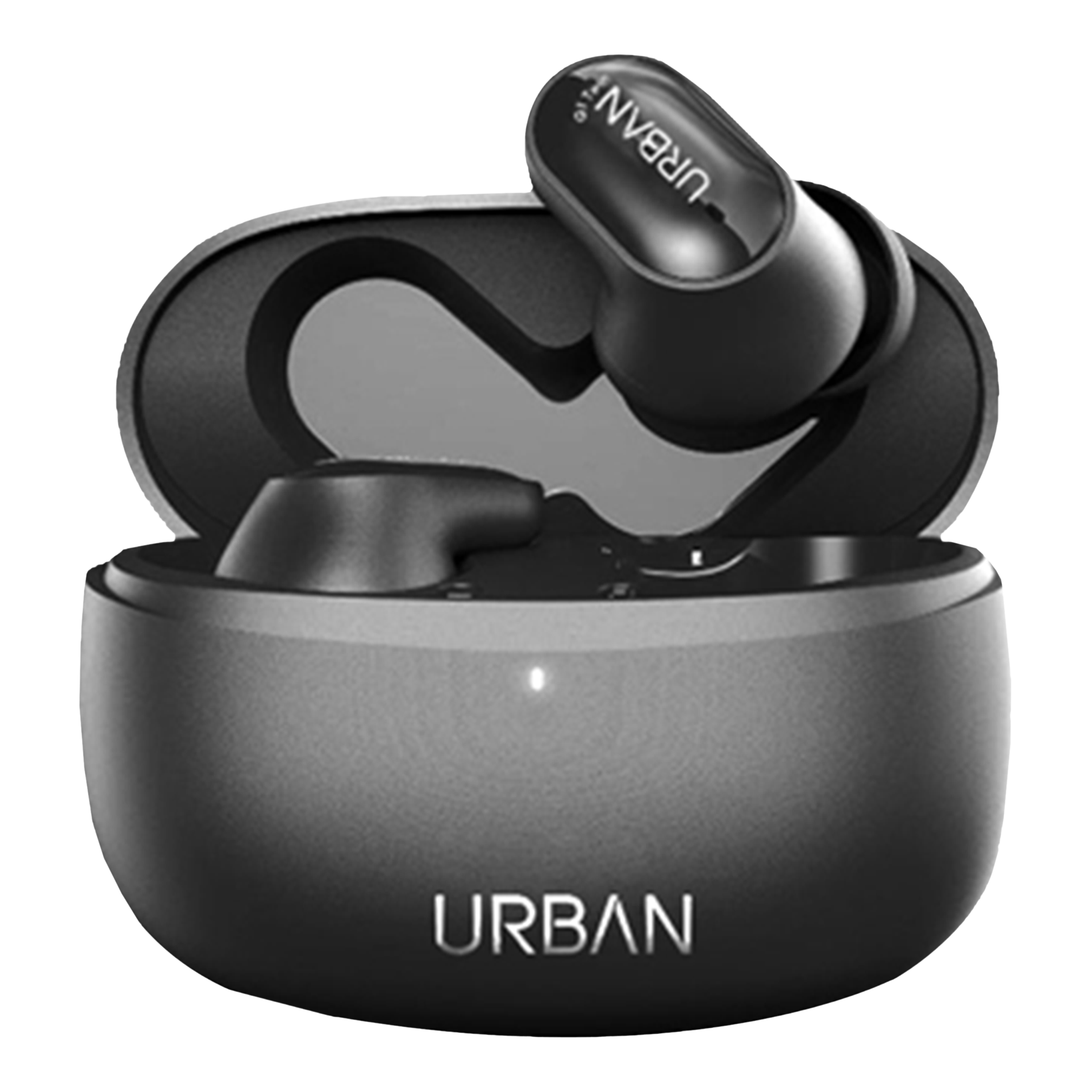 

in base Urban Q1 Twin IB-2855 TWS Earbuds (Water Resistant, Up to 4.5 Hours Playtime, Black)