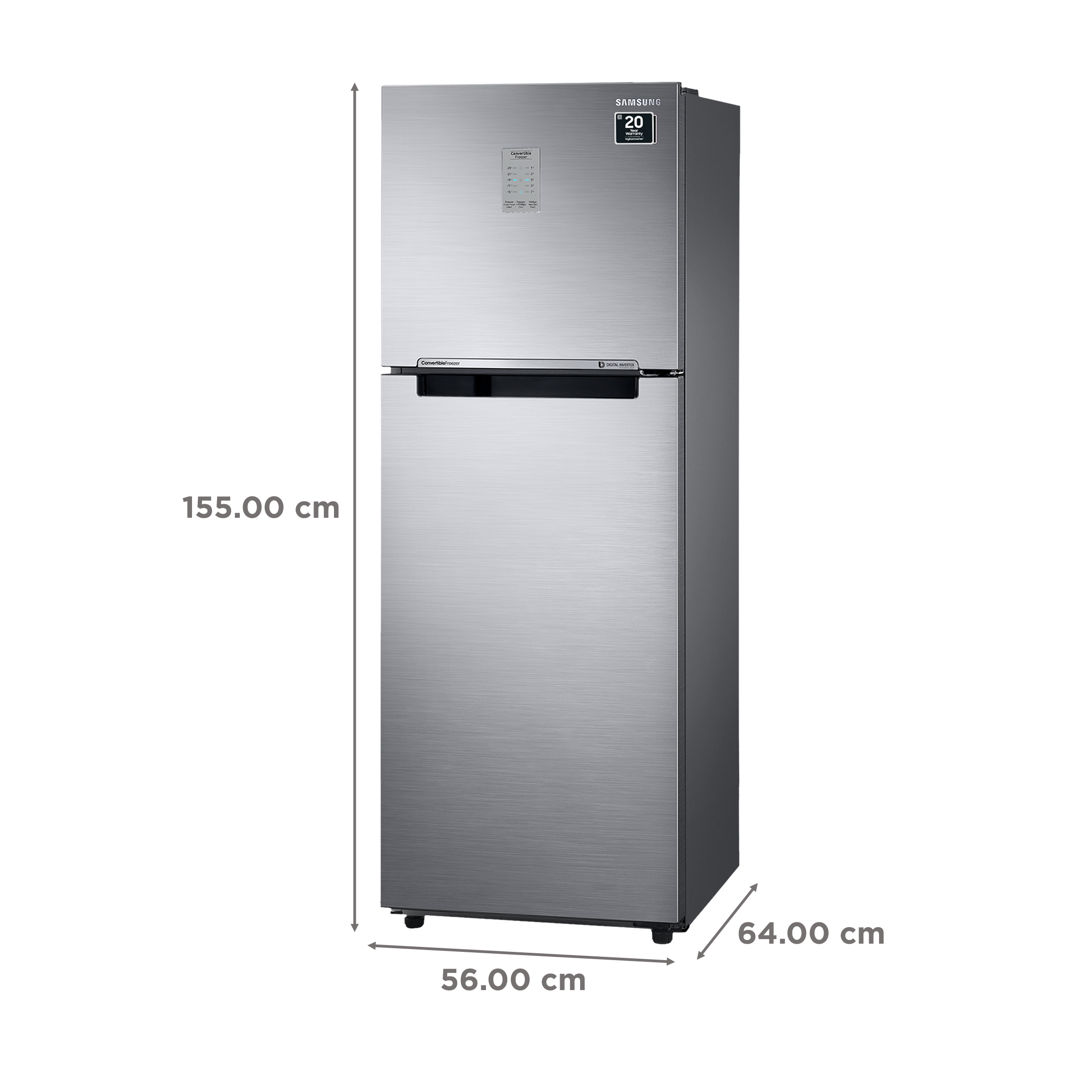 samsung digital inverter convertible refrigerator