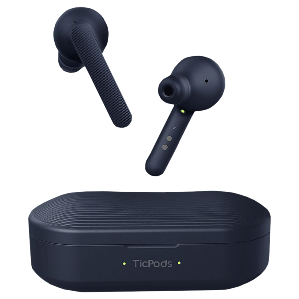 

mobvoi Ticpods Free WG72016-N TWS Earbuds with Noise Isolation (Water Resistant, Upto 20 Hours Playback, Navy)