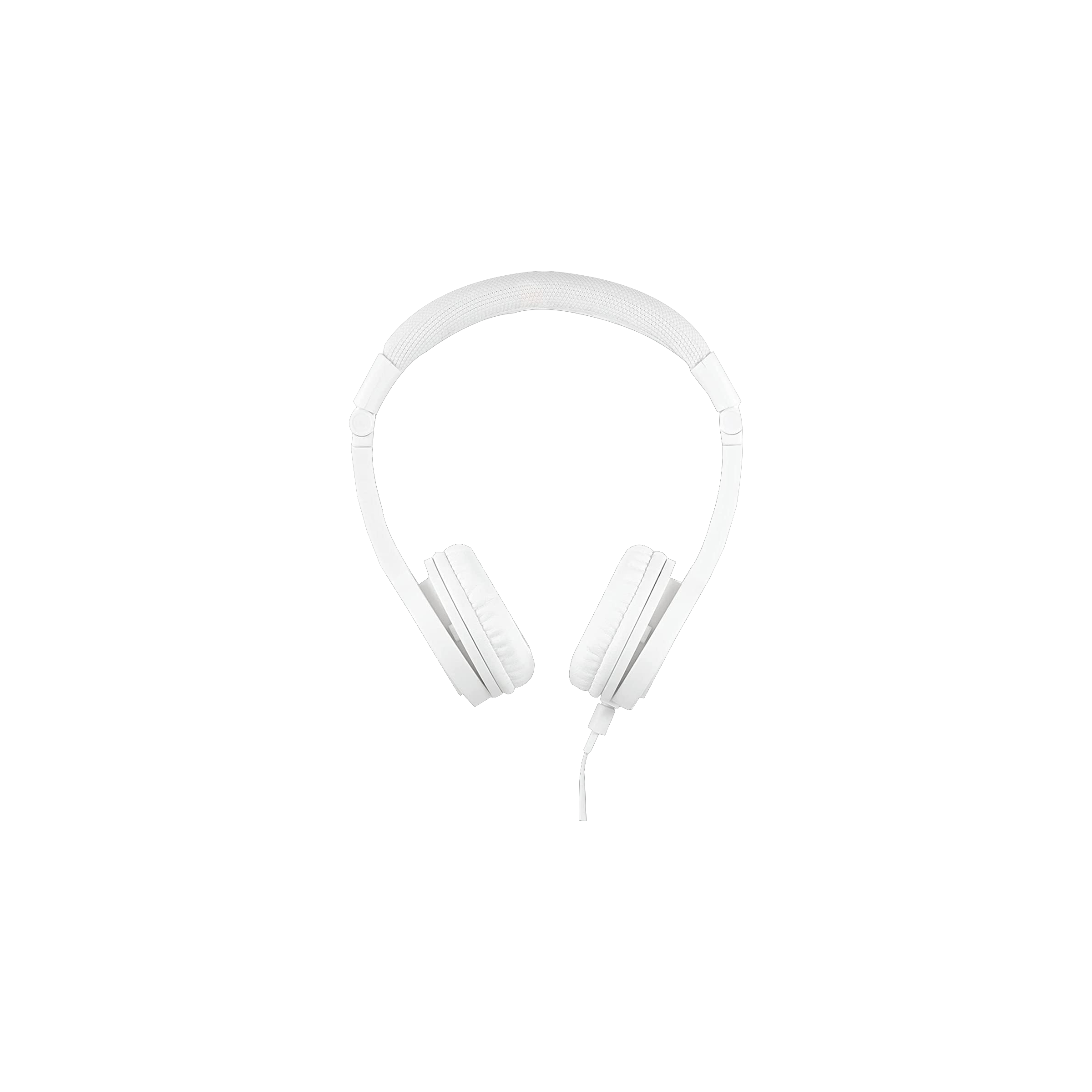 ONANOFF BuddyPhones Explore+ Wired Headphone with Mic (On Ear, Snow White)