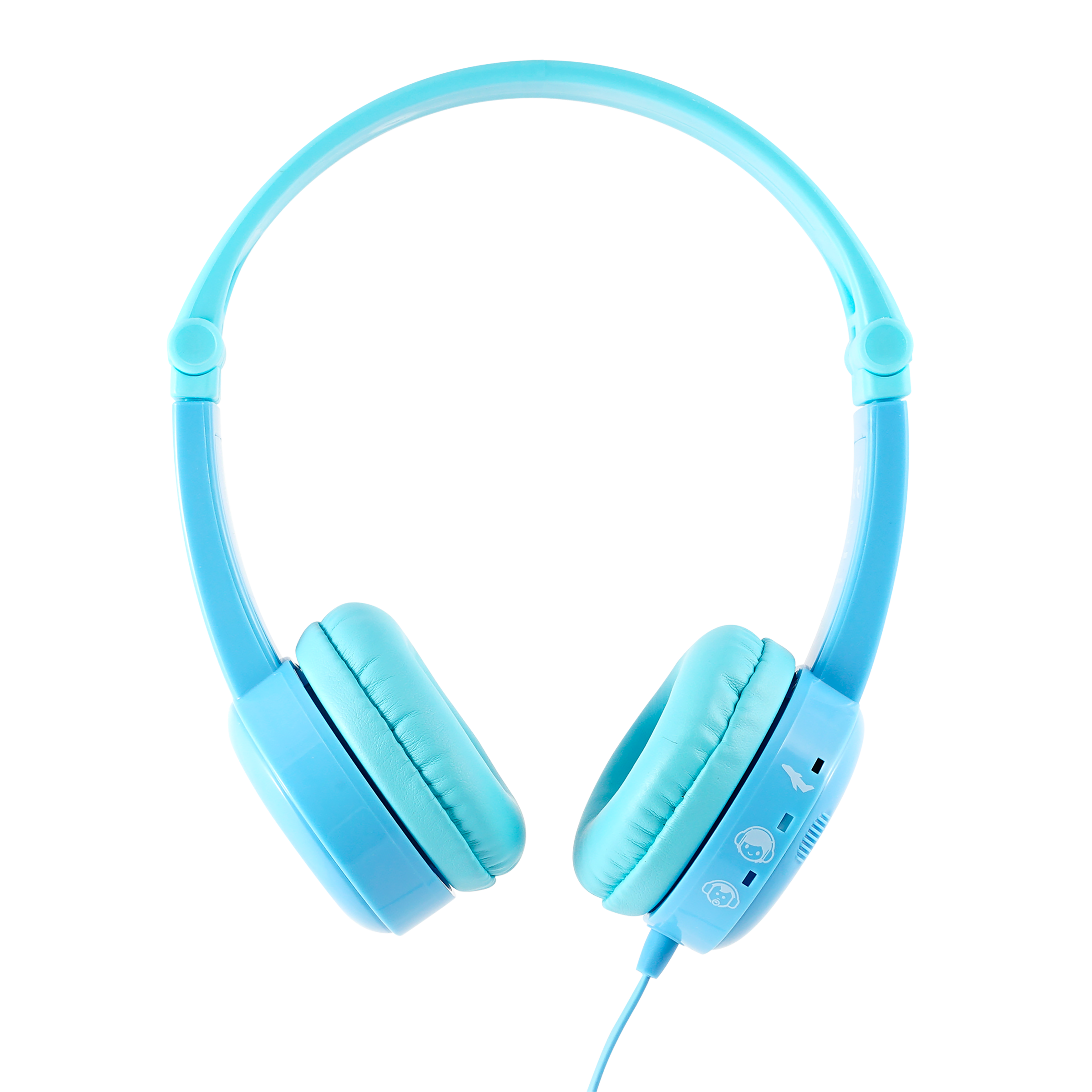 ONANOFF Buddyphones BP-TRAVEL-BLUE Wired Headphone with Mic (On Ear, Blue)