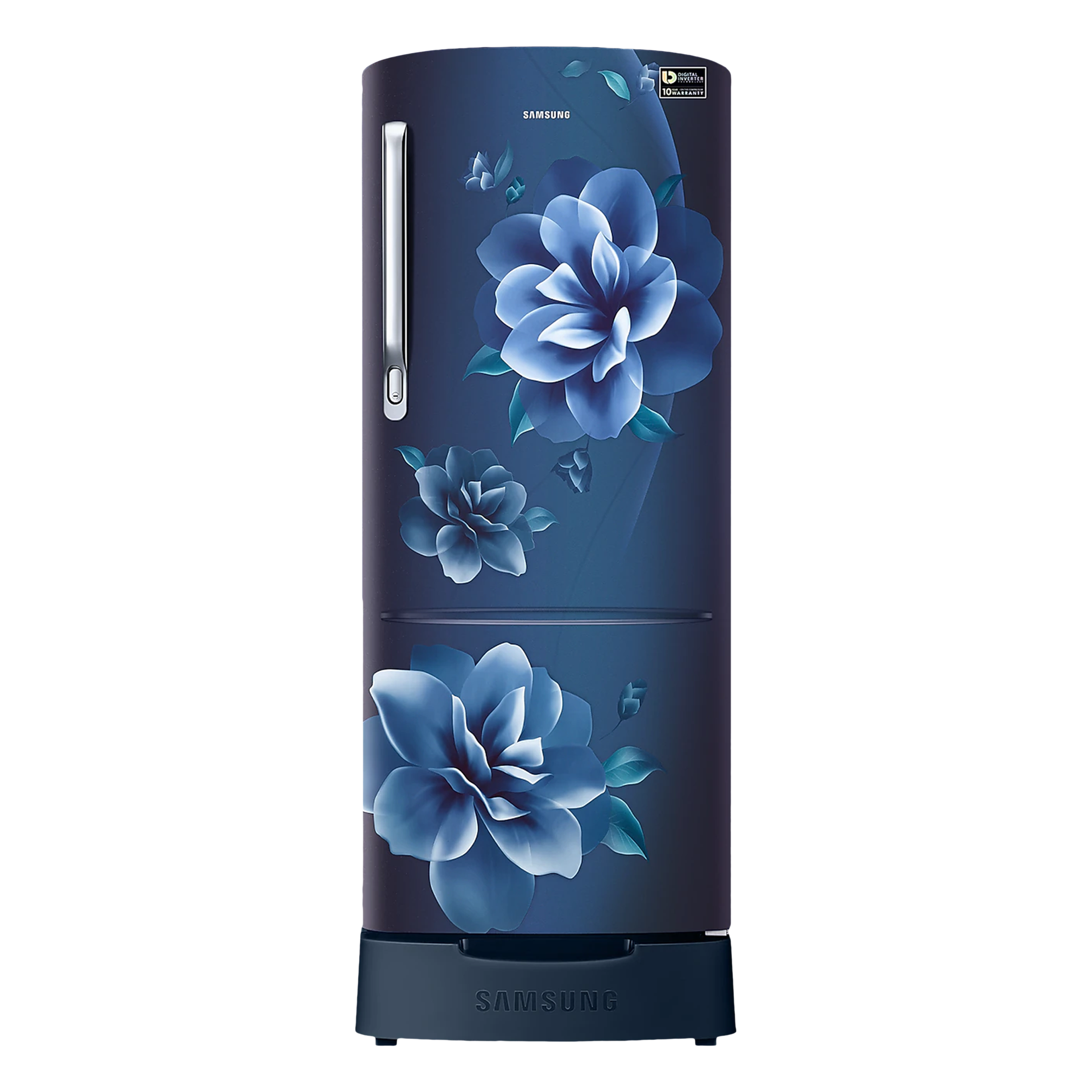 Samsung 223 Litres 3 Star Direct Cool Single Door Refrigerator with Base Stand (RR24C2823CU/NL, Camellia Blue)_1