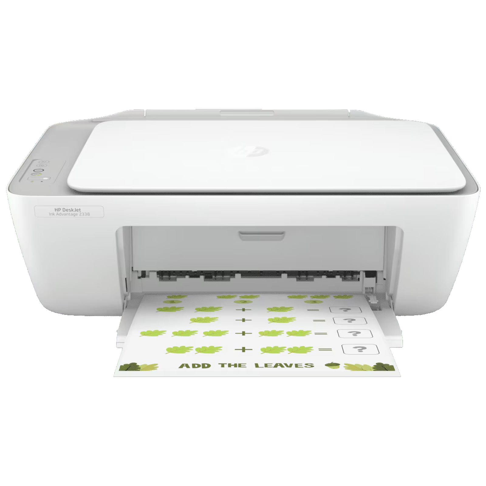  HP DeskJet Ink Advantage 2338 Wired Color All-in-One Inkjet Printer (Auto-Off Technology, 7WQ06B, White)