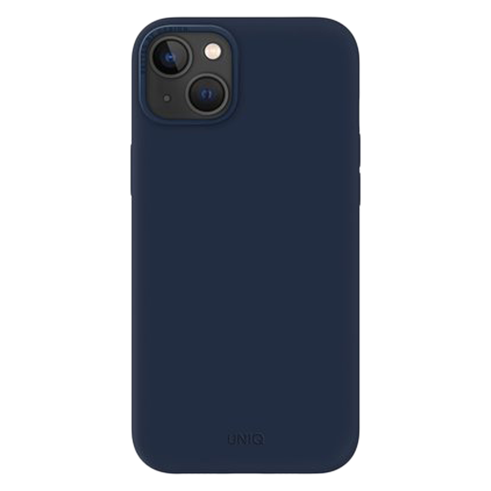Uniq Liquid Silicone Back Cover for iPhone 14 Plus (Advanced Coating Technology, Blue)