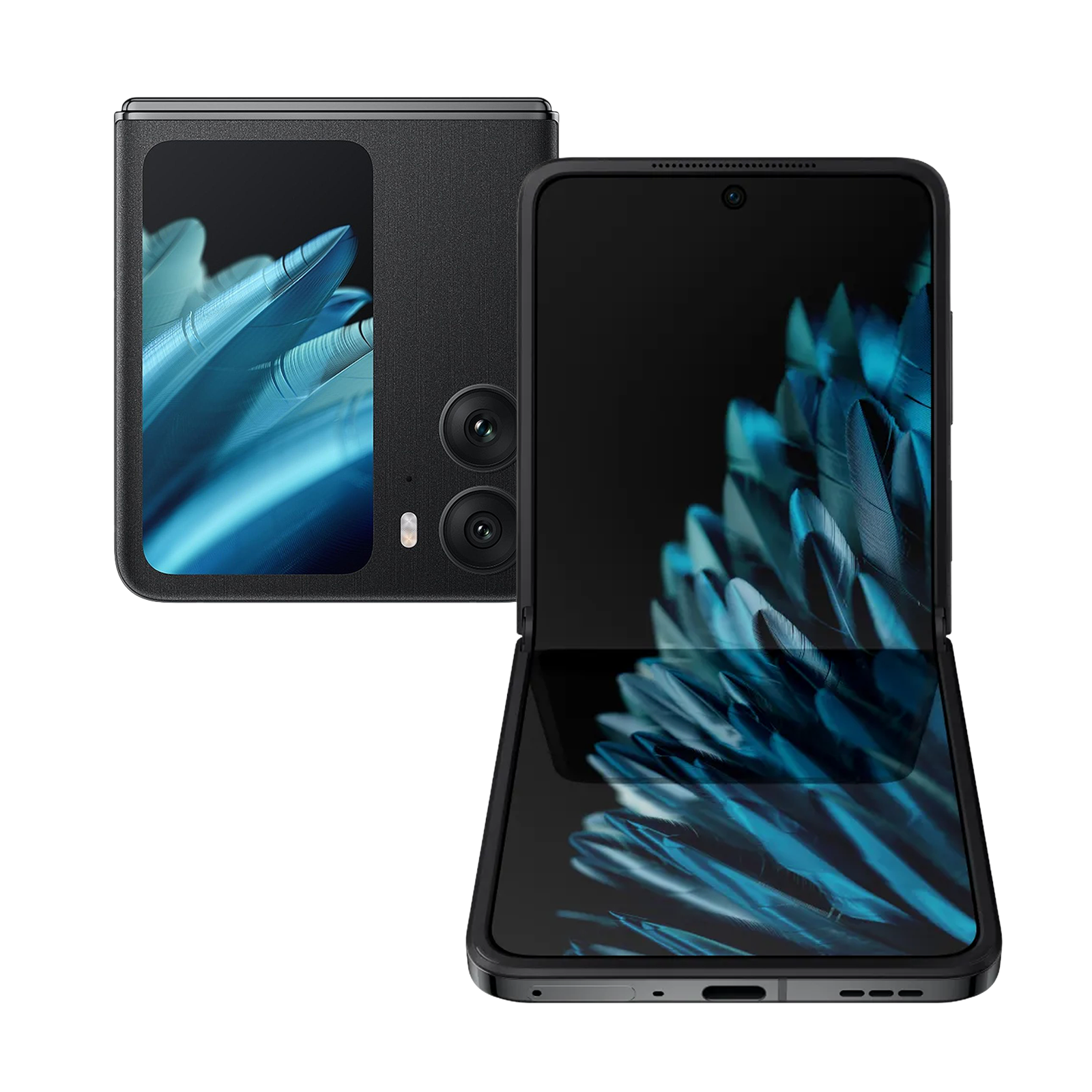 

OPPO Find N2 Flip 5G (8GB RAM, 256GB, Astral Black) | With 44W SUPERVOO Flash Charger