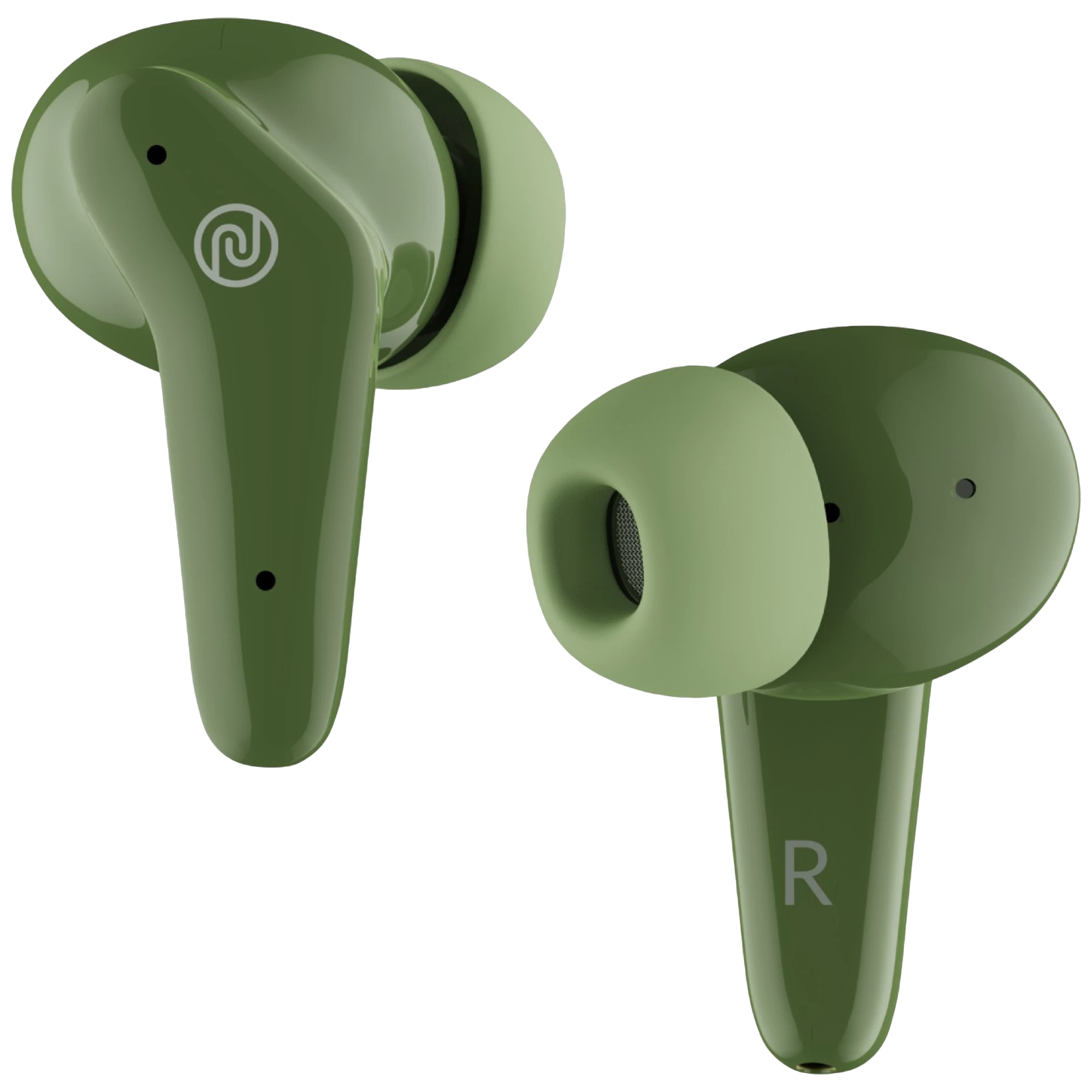 noise Buds VS102 Plus TWS Earbuds with Environmental Noise Cancellation (IPX5 Water Resistant, 11mm Driver, Forest Green)
